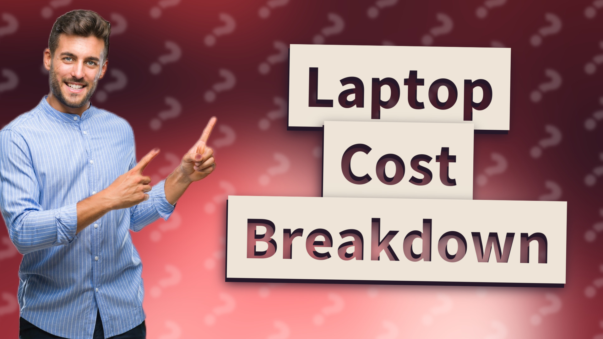 Laptop Cost Breakdown