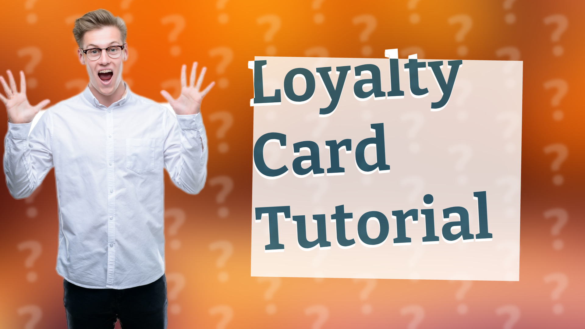 Loyalty Card Tutorial