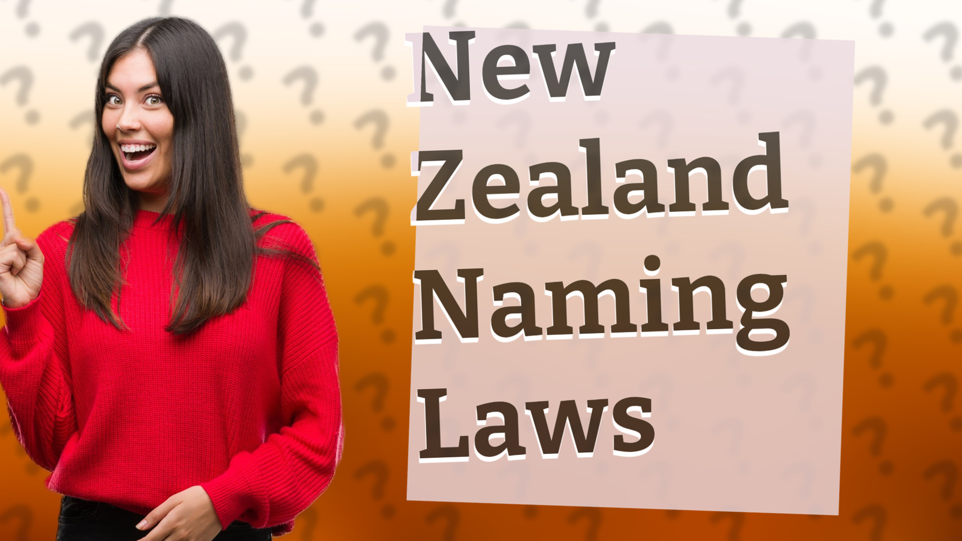 New Zealand Naming Laws