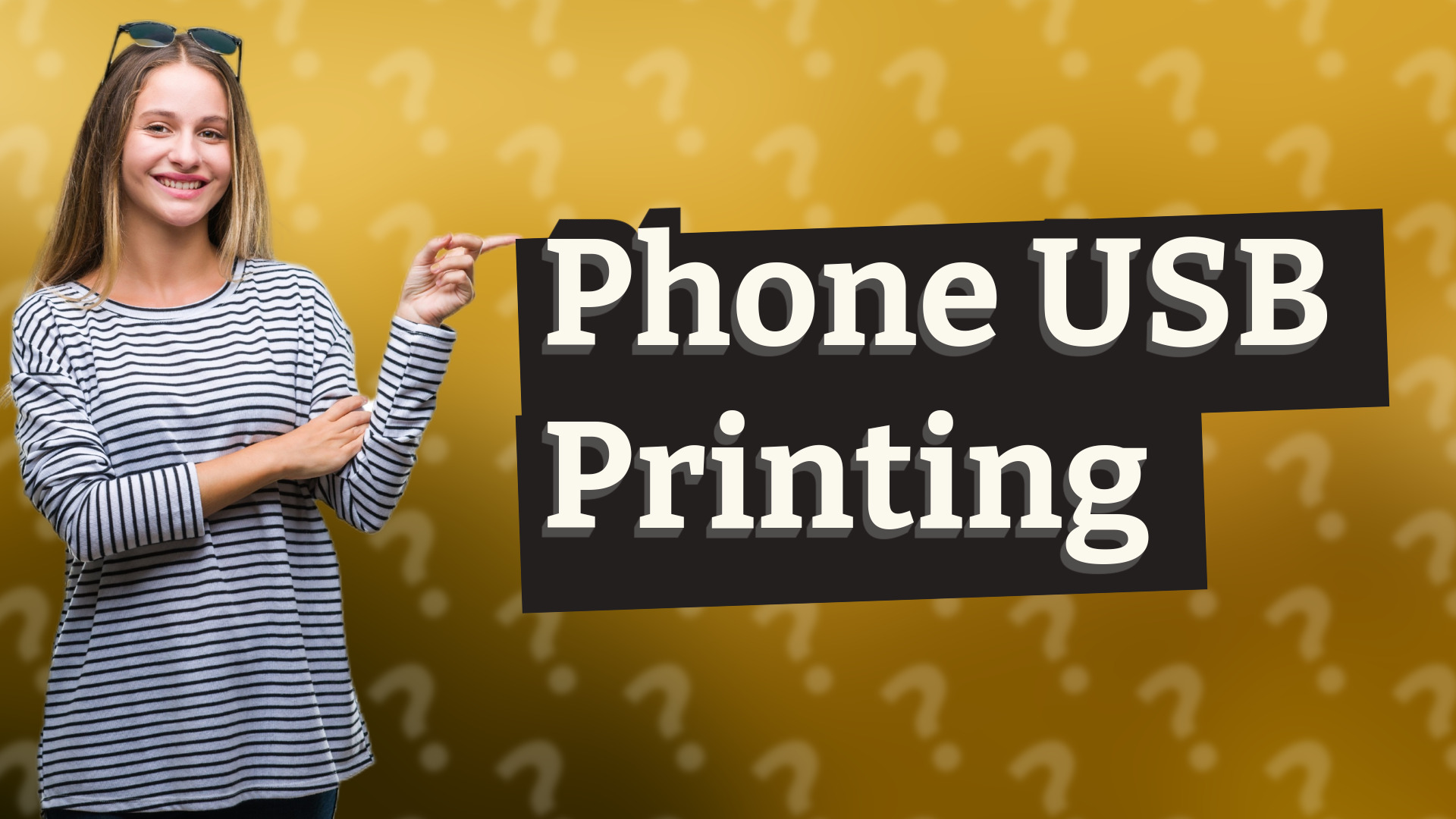 Phone USB Printing
