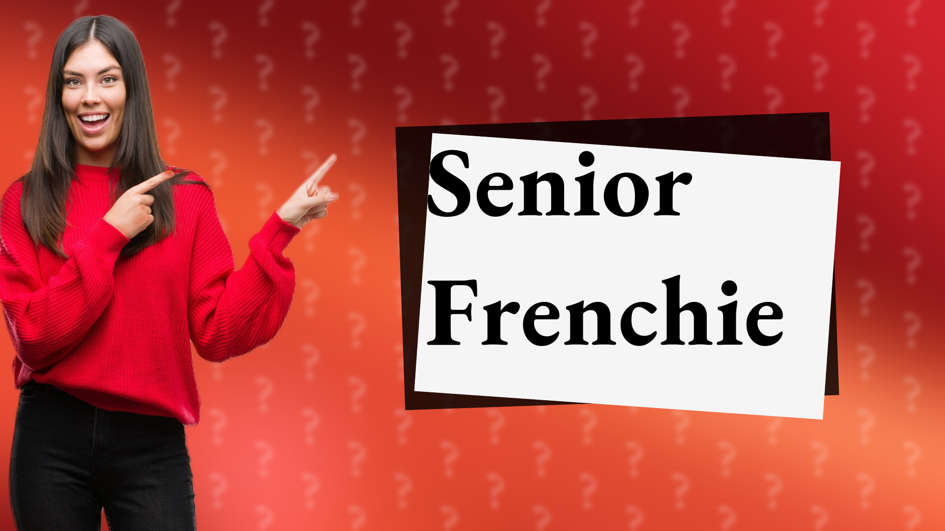Senior Frenchie