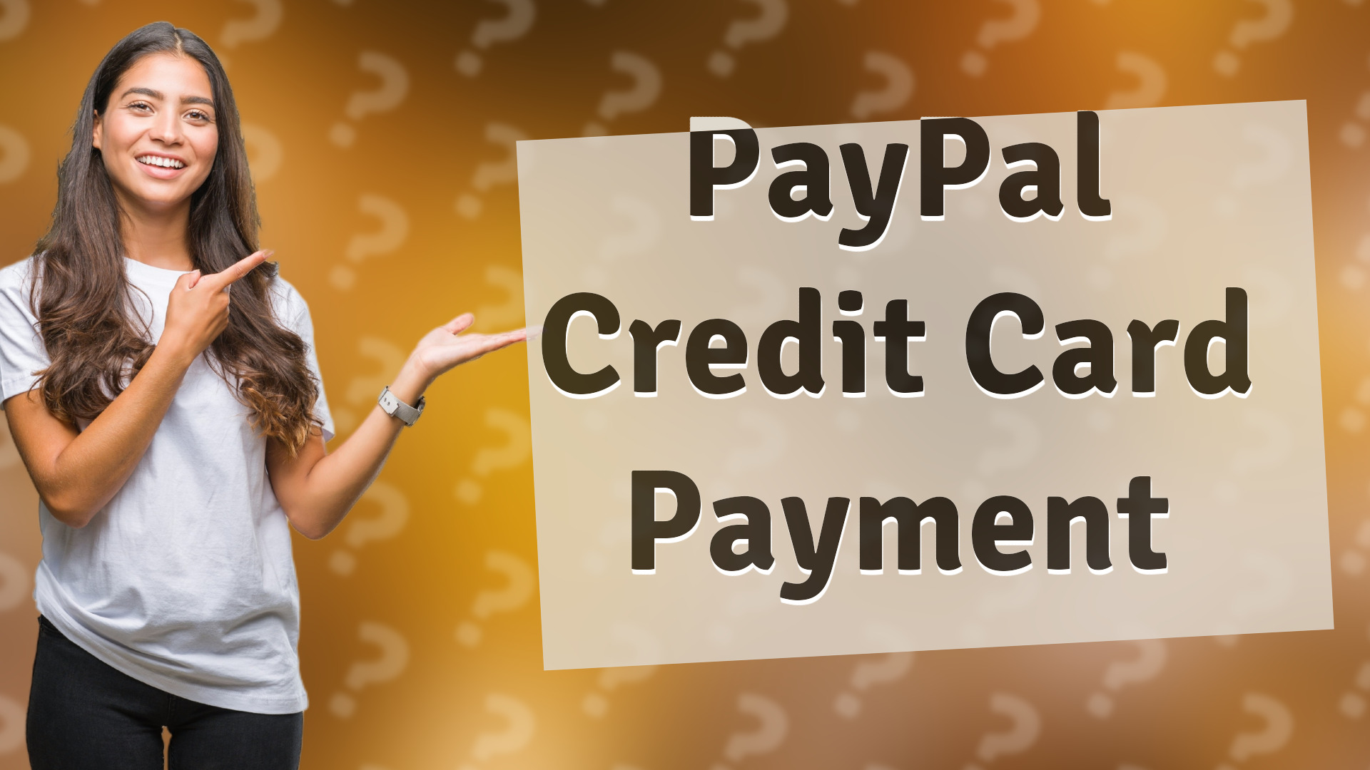 PayPal Credit Card Payment