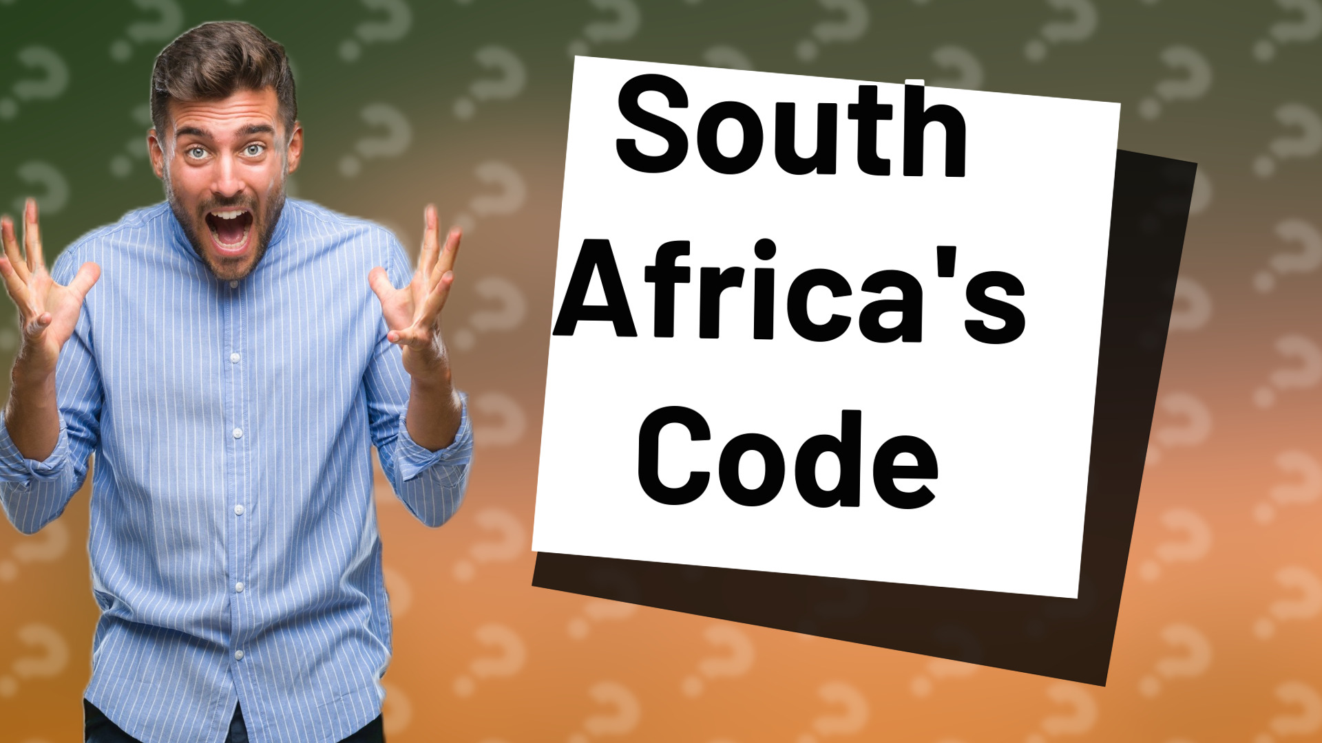 South Africa's Code