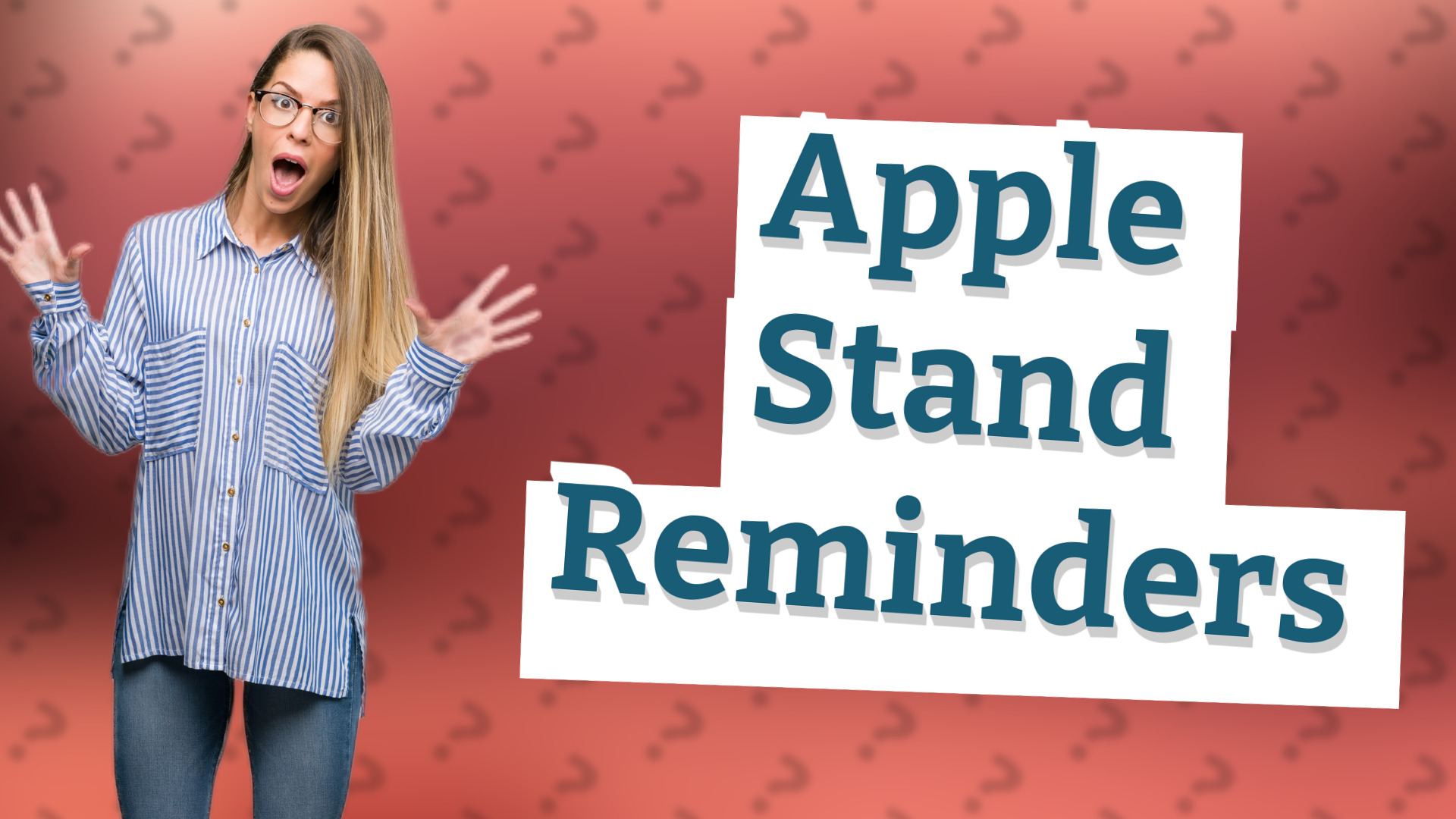 Apple Stand Reminders