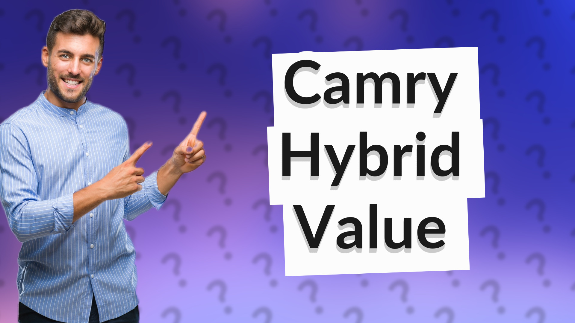 Camry Hybrid Value
