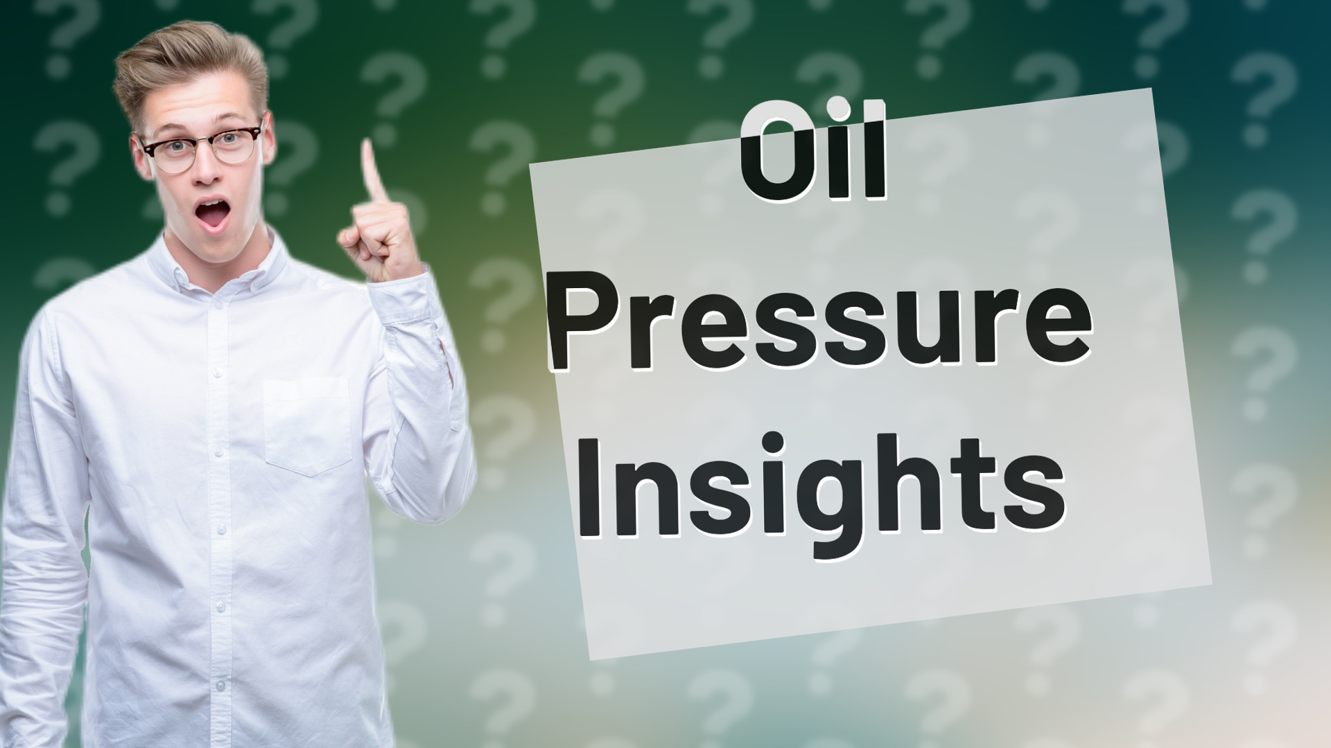 Oil Pressure Insights