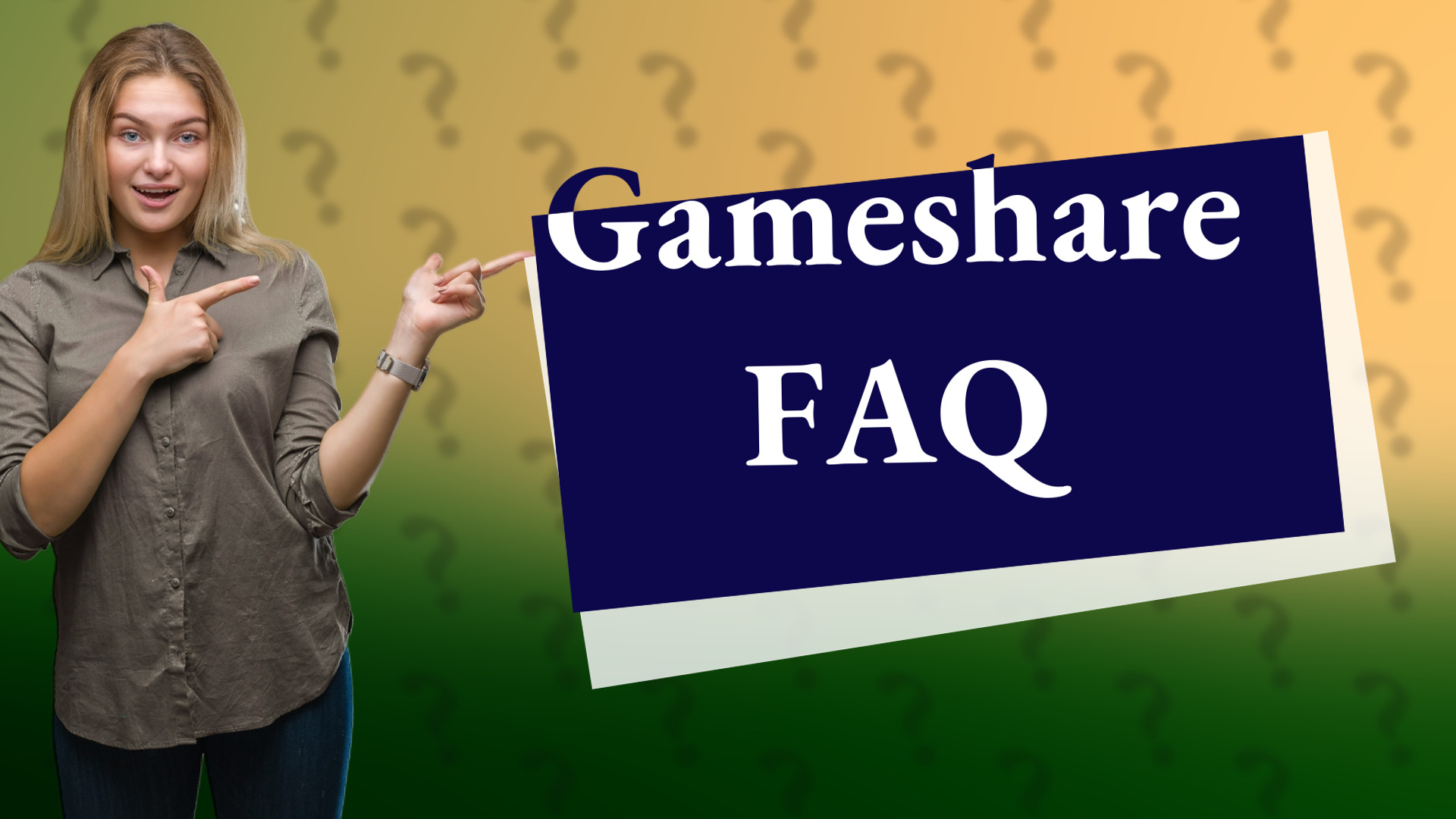 Gameshare FAQ