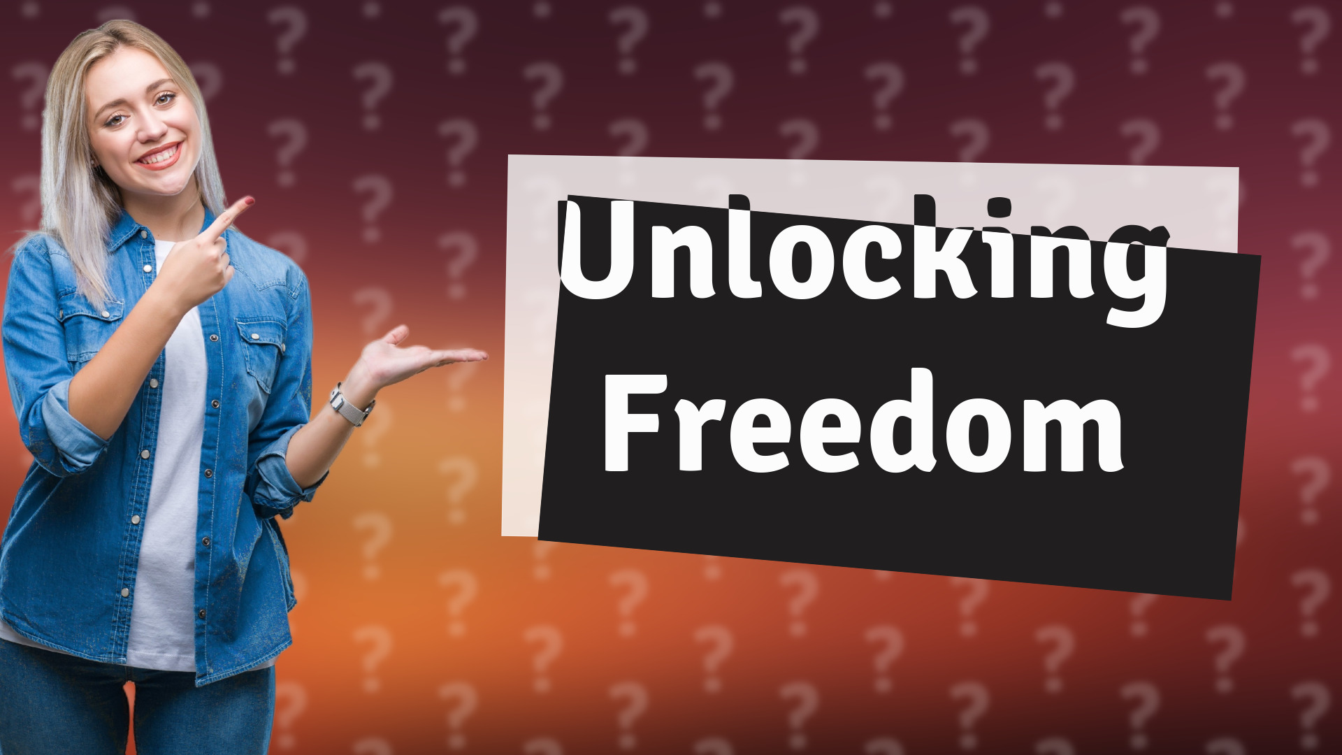 Unlocking Freedom