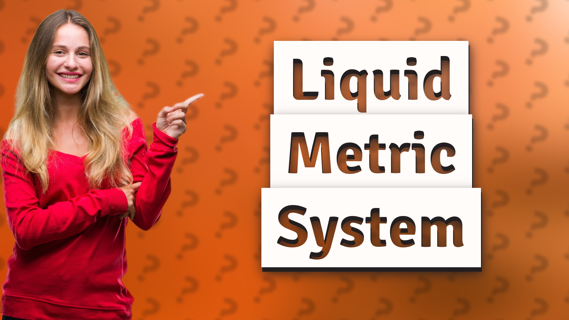 Liquid Metric System