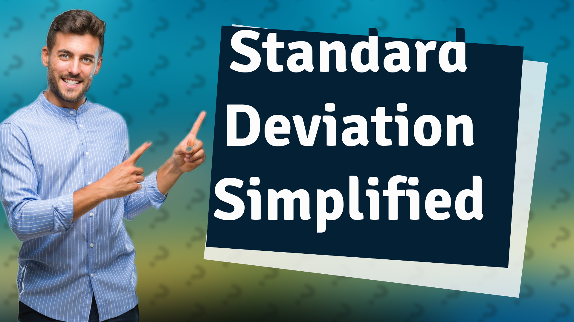 Standard Deviation Simplified