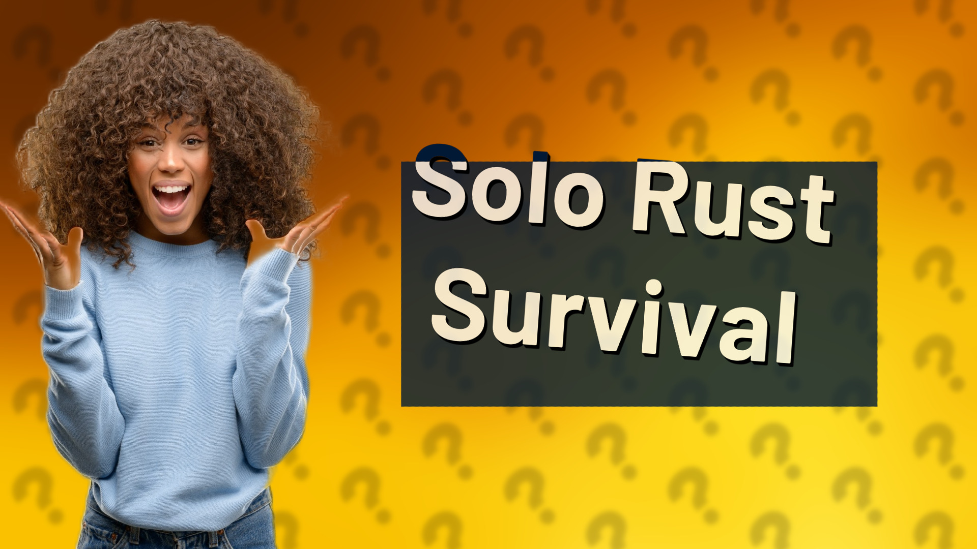 Solo Rust Survival