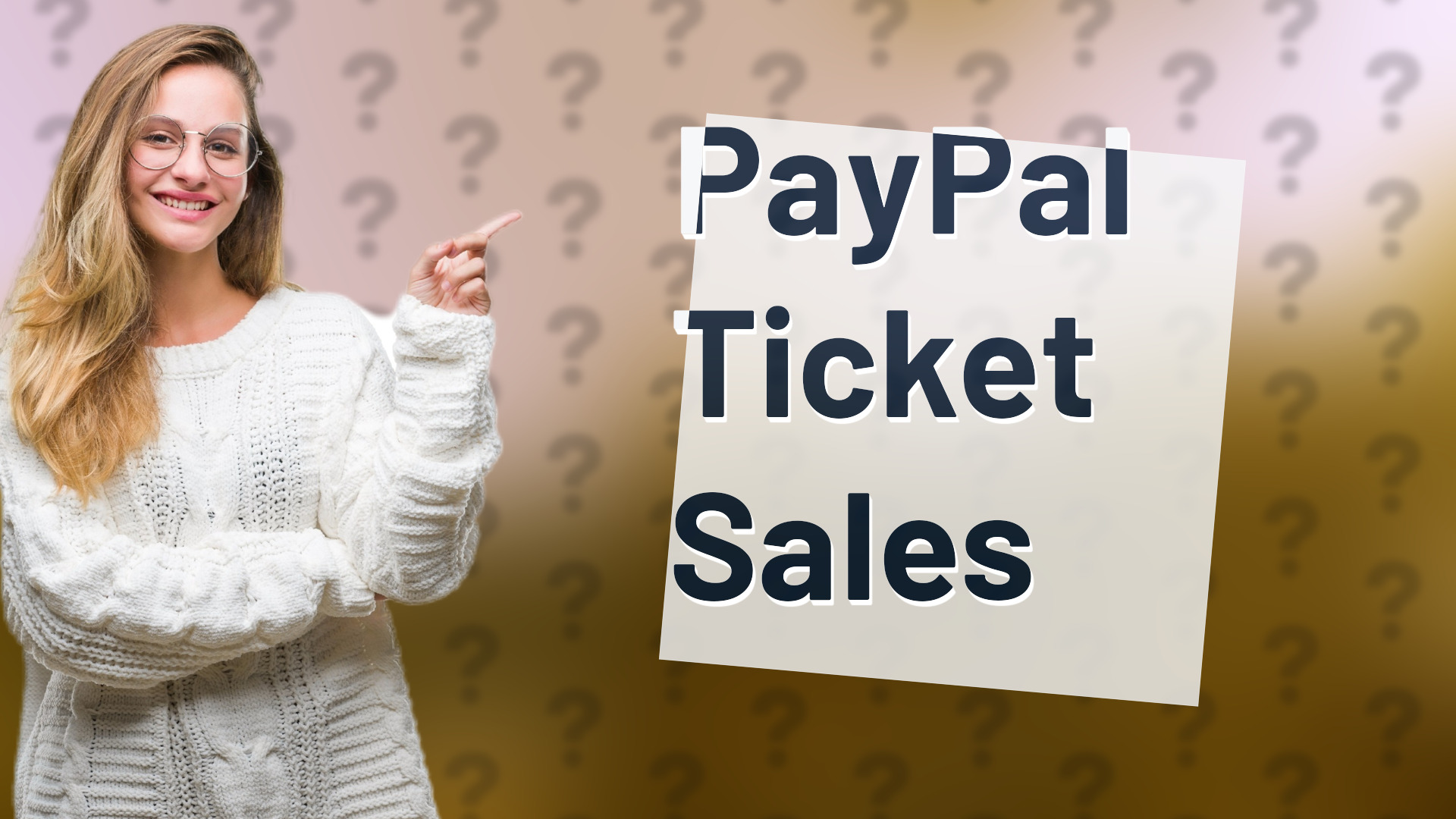 PayPal Ticket Sales