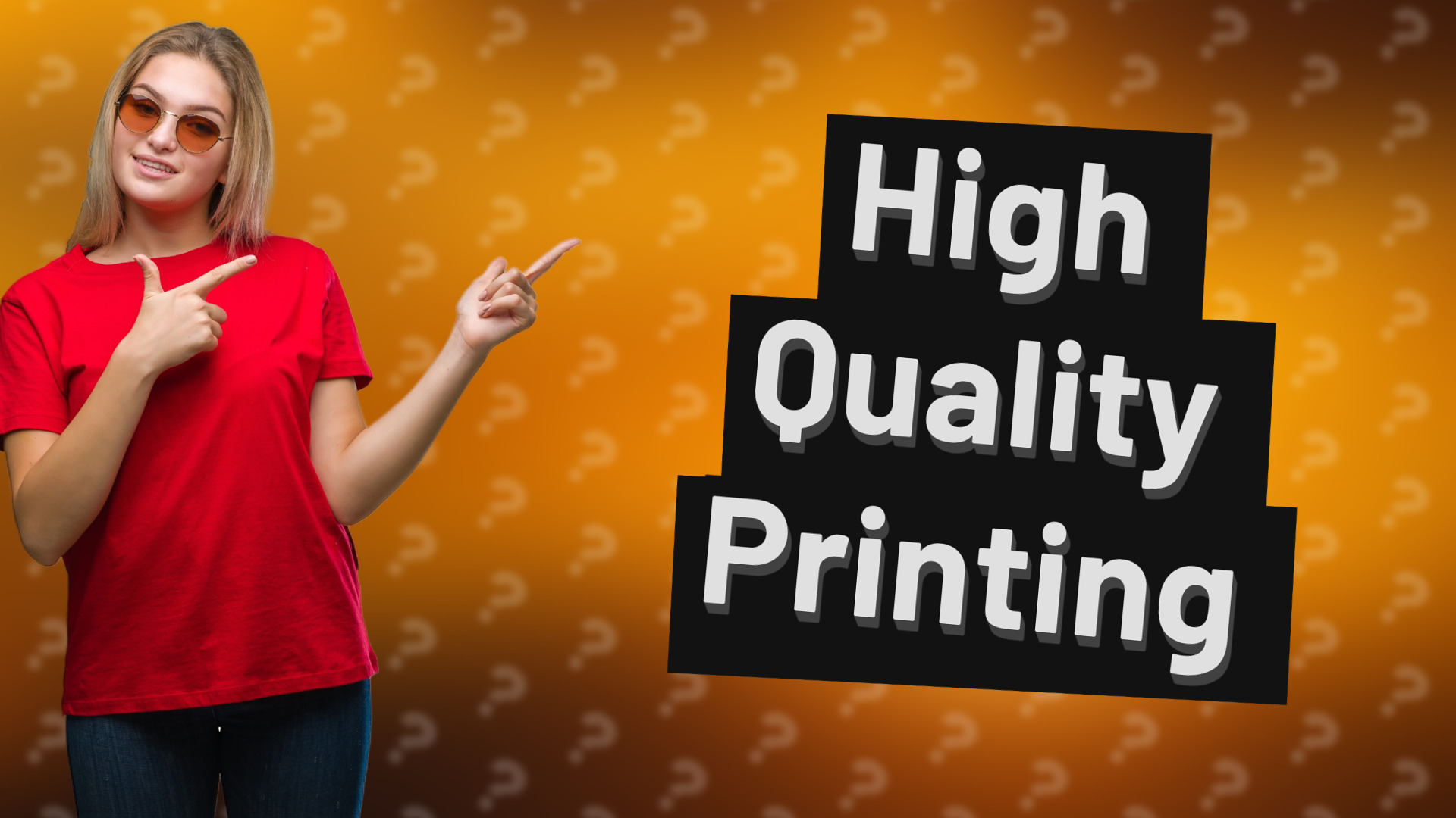 High Quality Printing