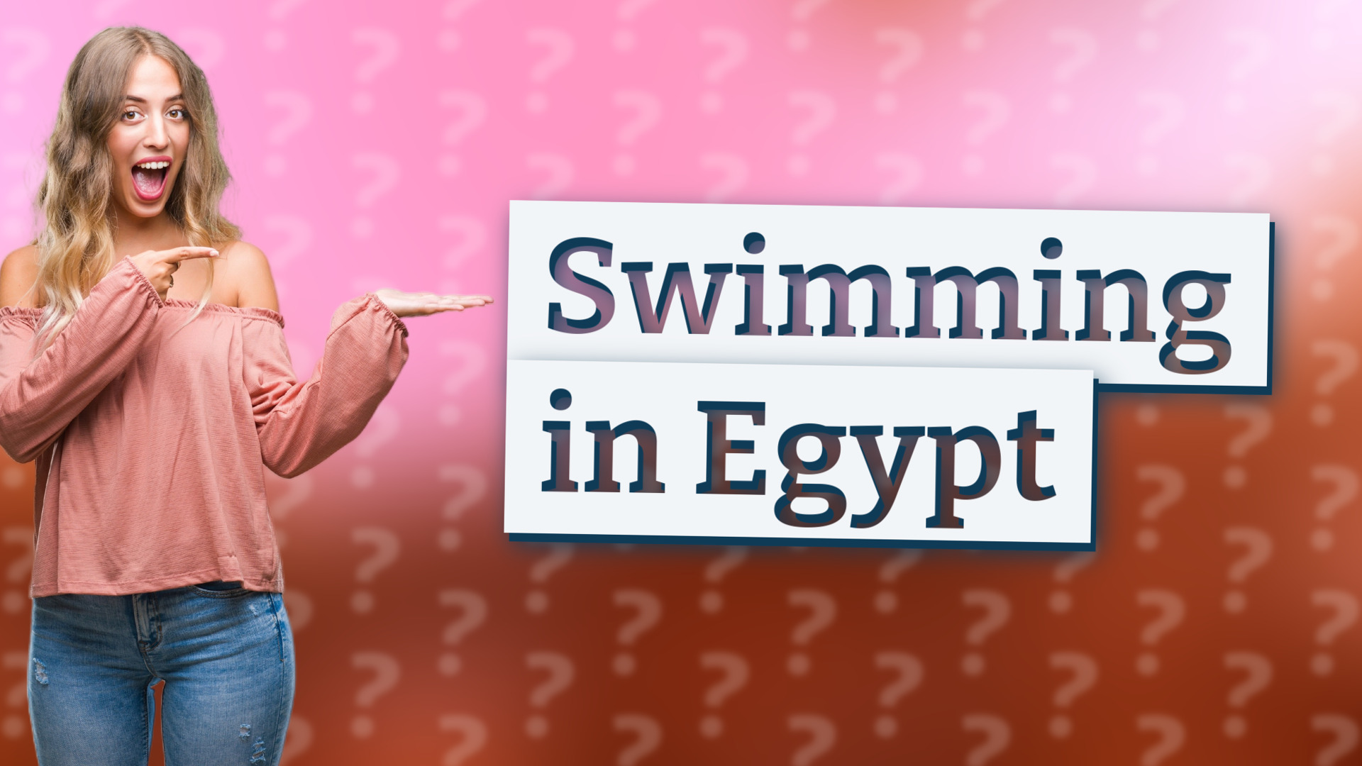 Swimming in Egypt
