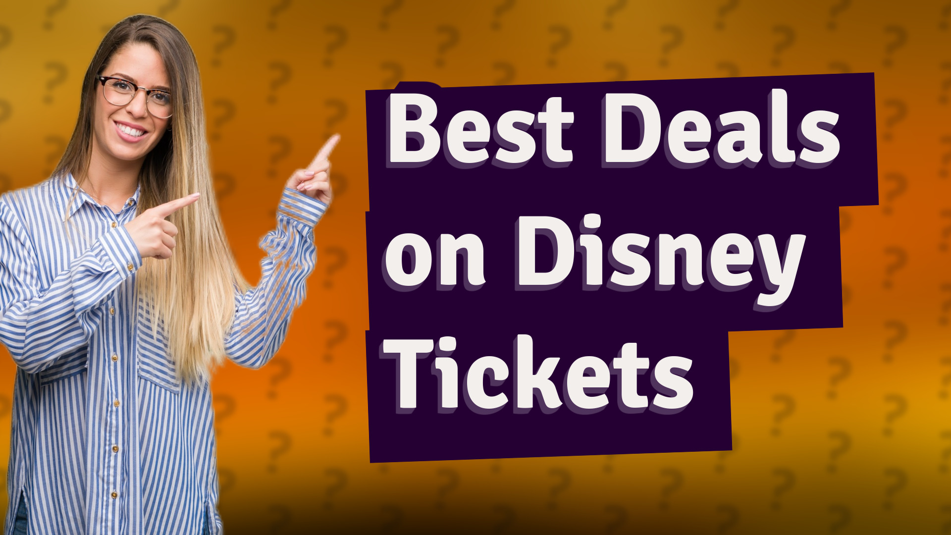 Best Deals on Disney Tickets