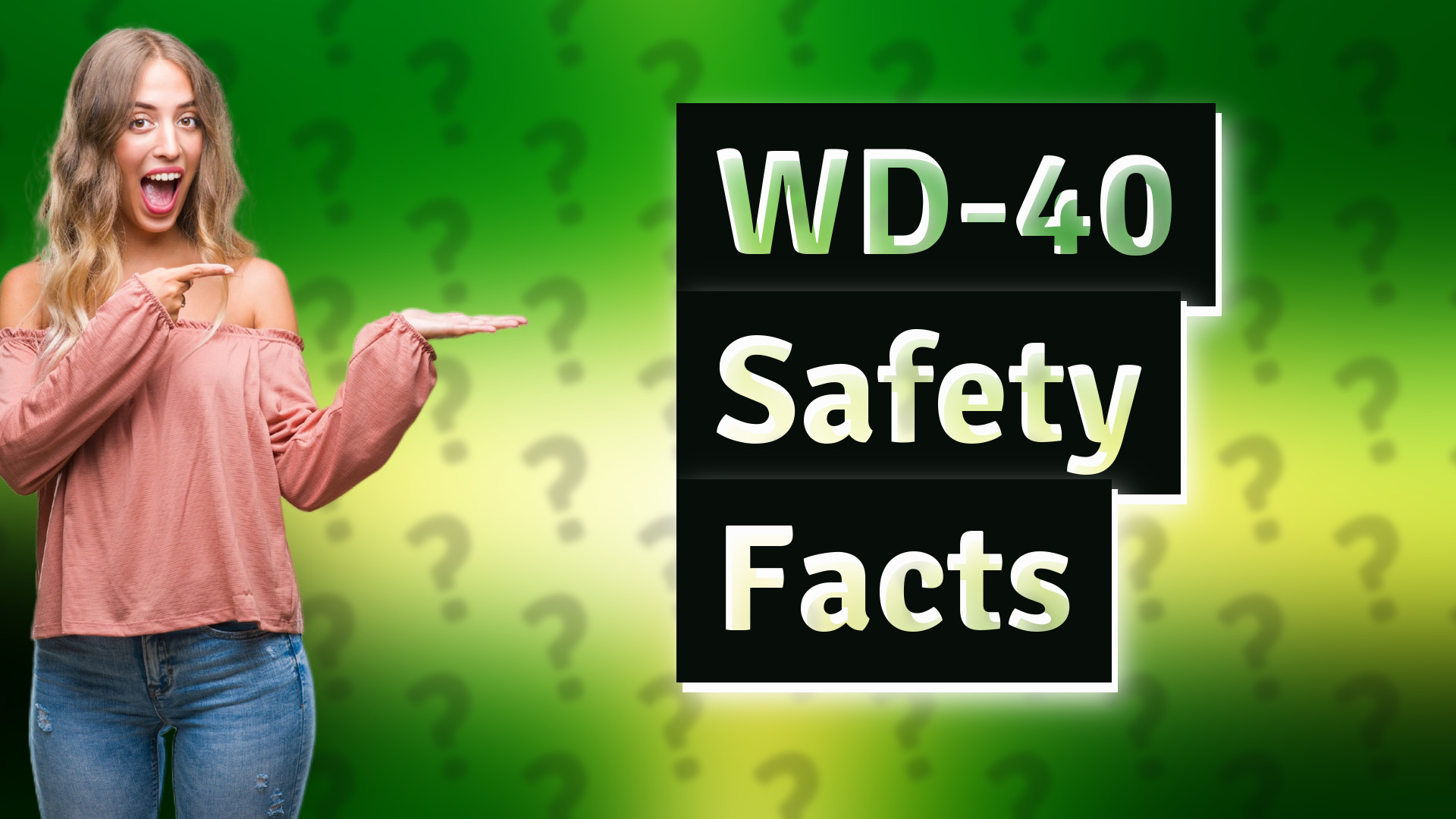 WD-40 Safety Facts