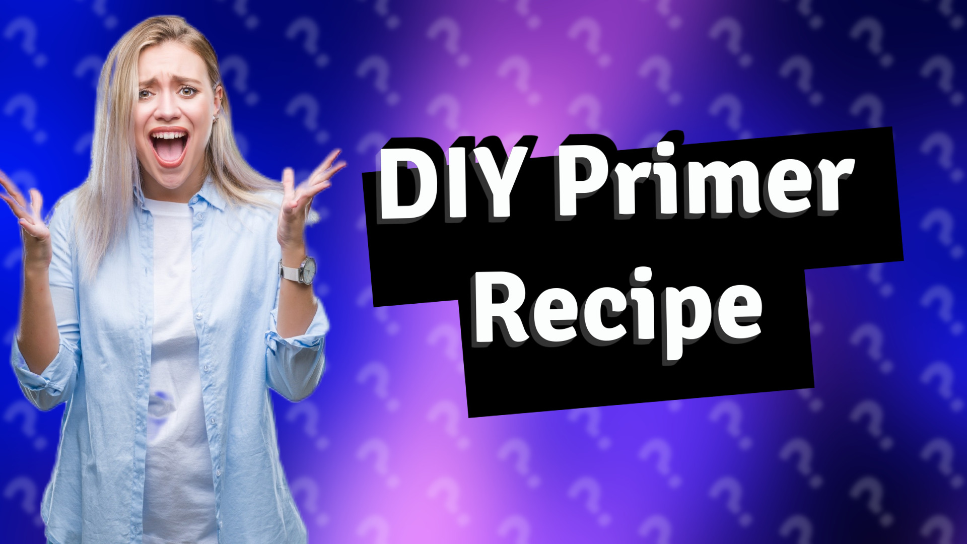 DIY Primer Recipe