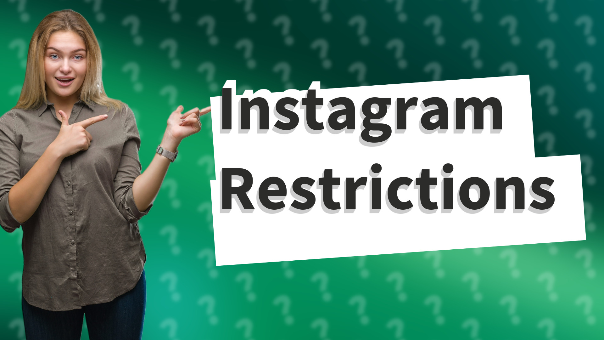 Instagram Restrictions