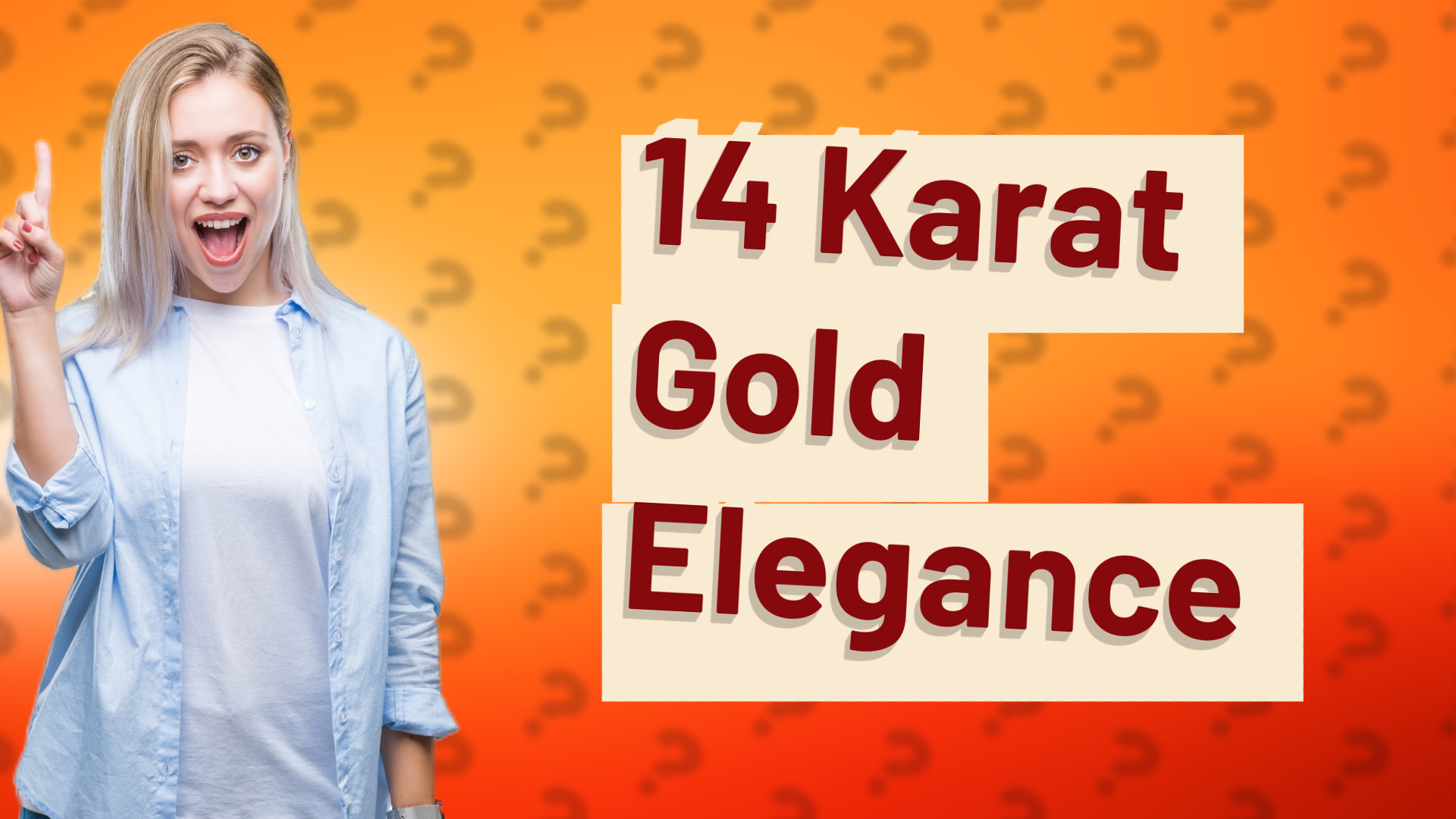 14 Karat Gold Elegance