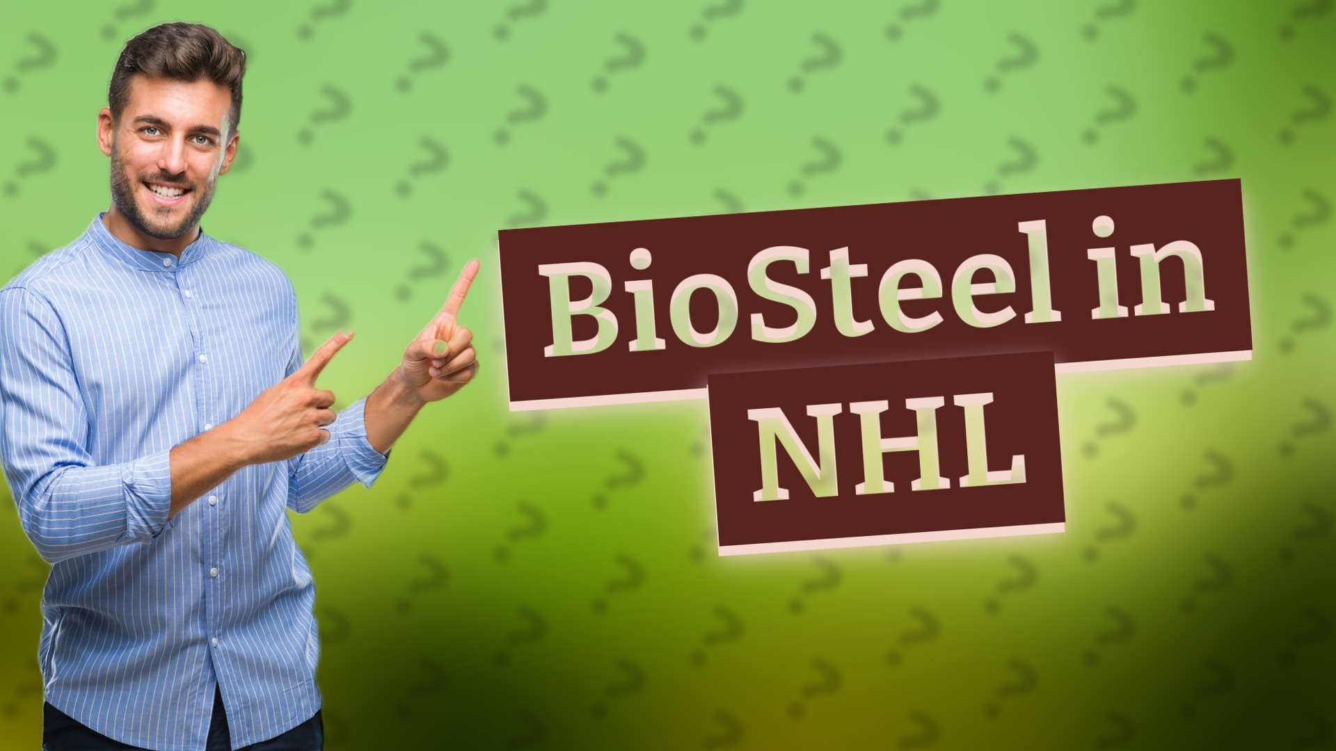 BioSteel in NHL