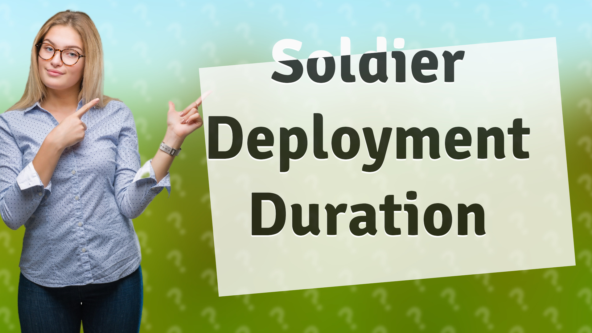 Soldier Deployment Duration