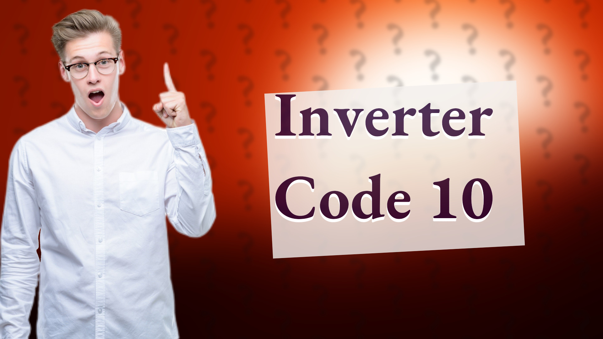 Inverter Code 10