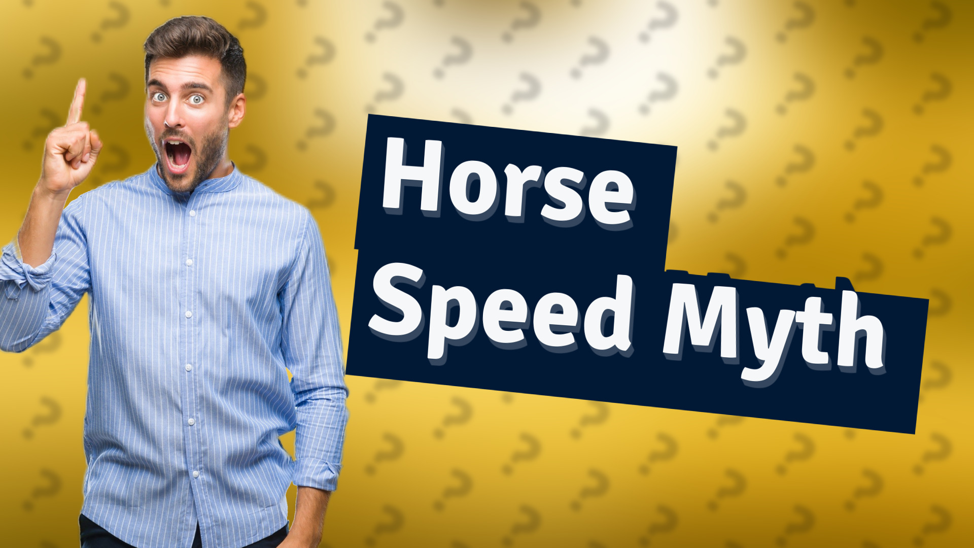 Horse Speed Myth