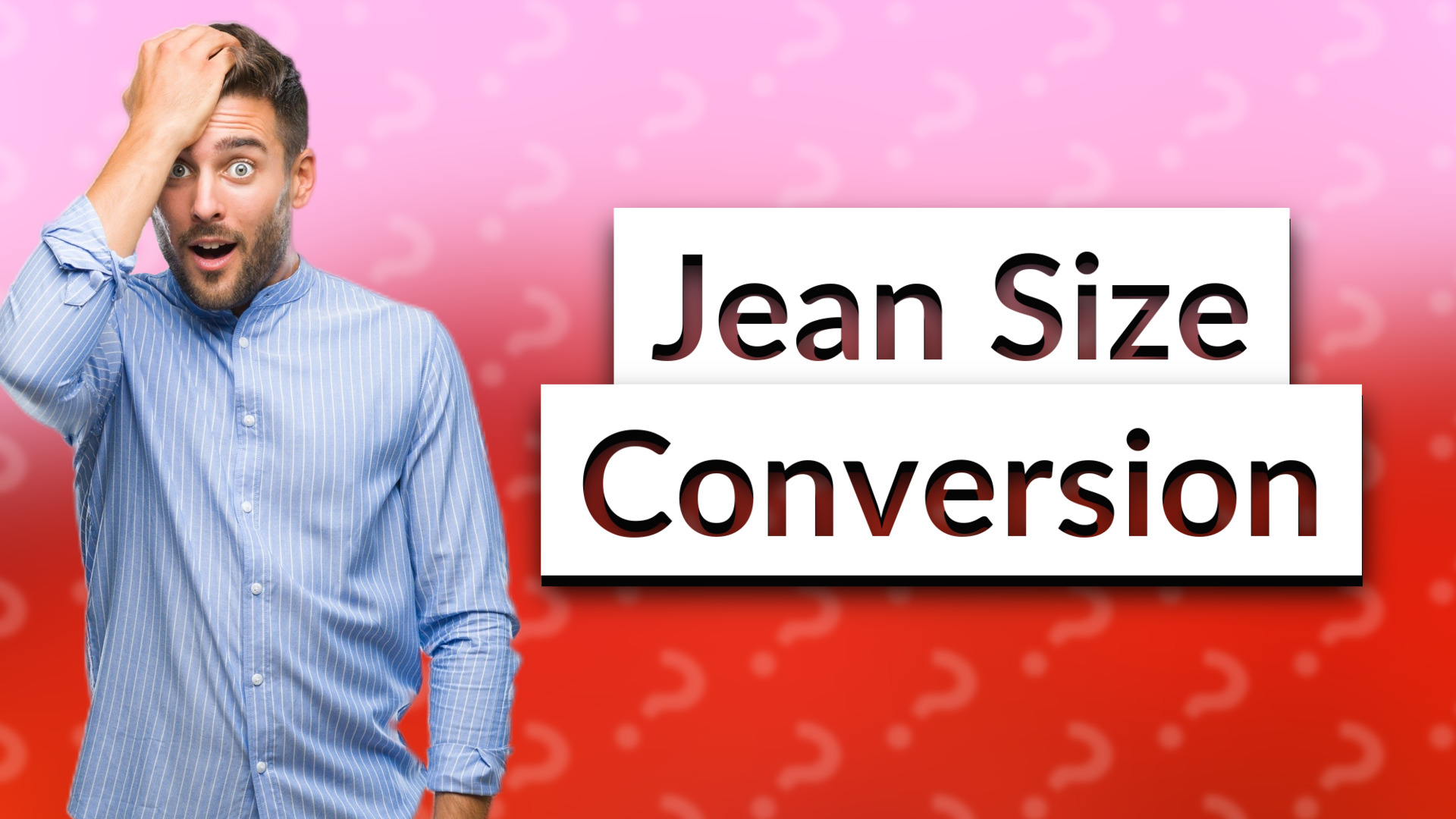 Jean Size Conversion
