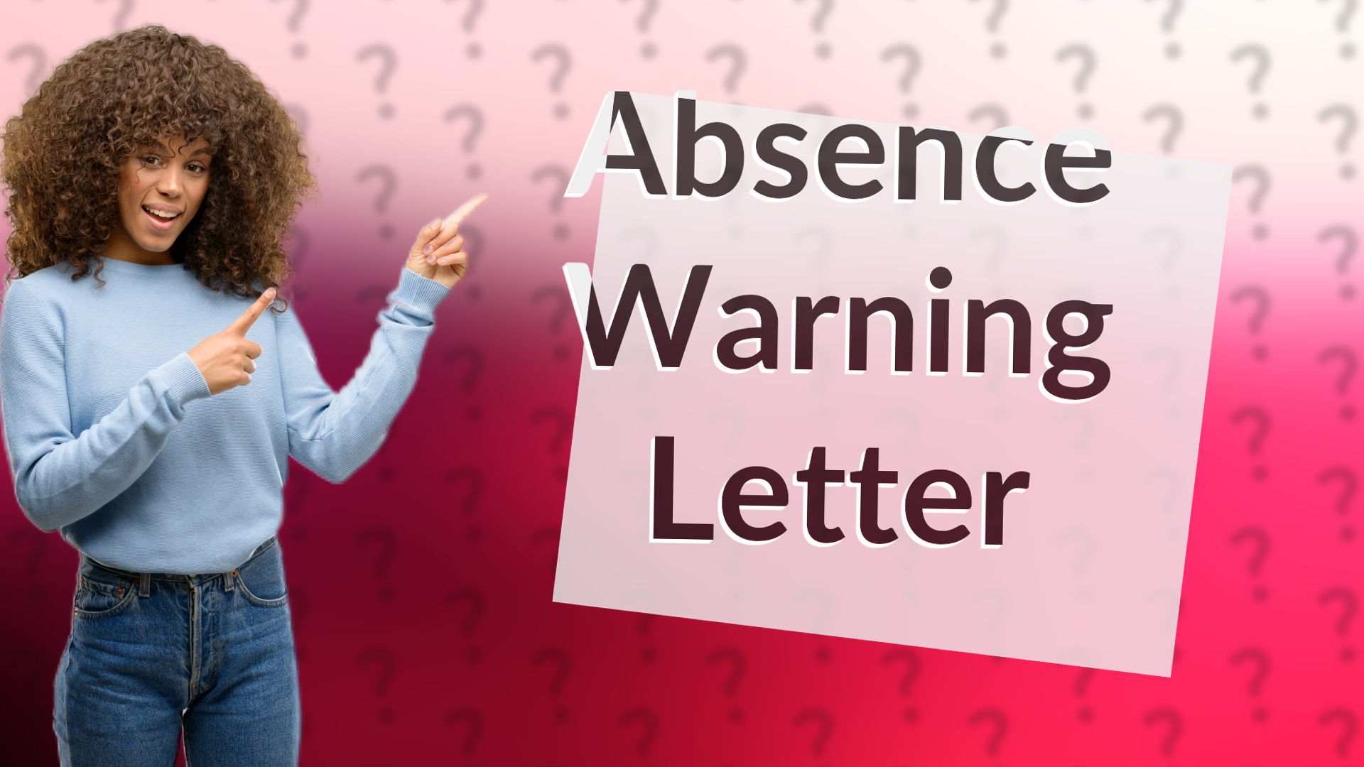 Absence Warning Letter