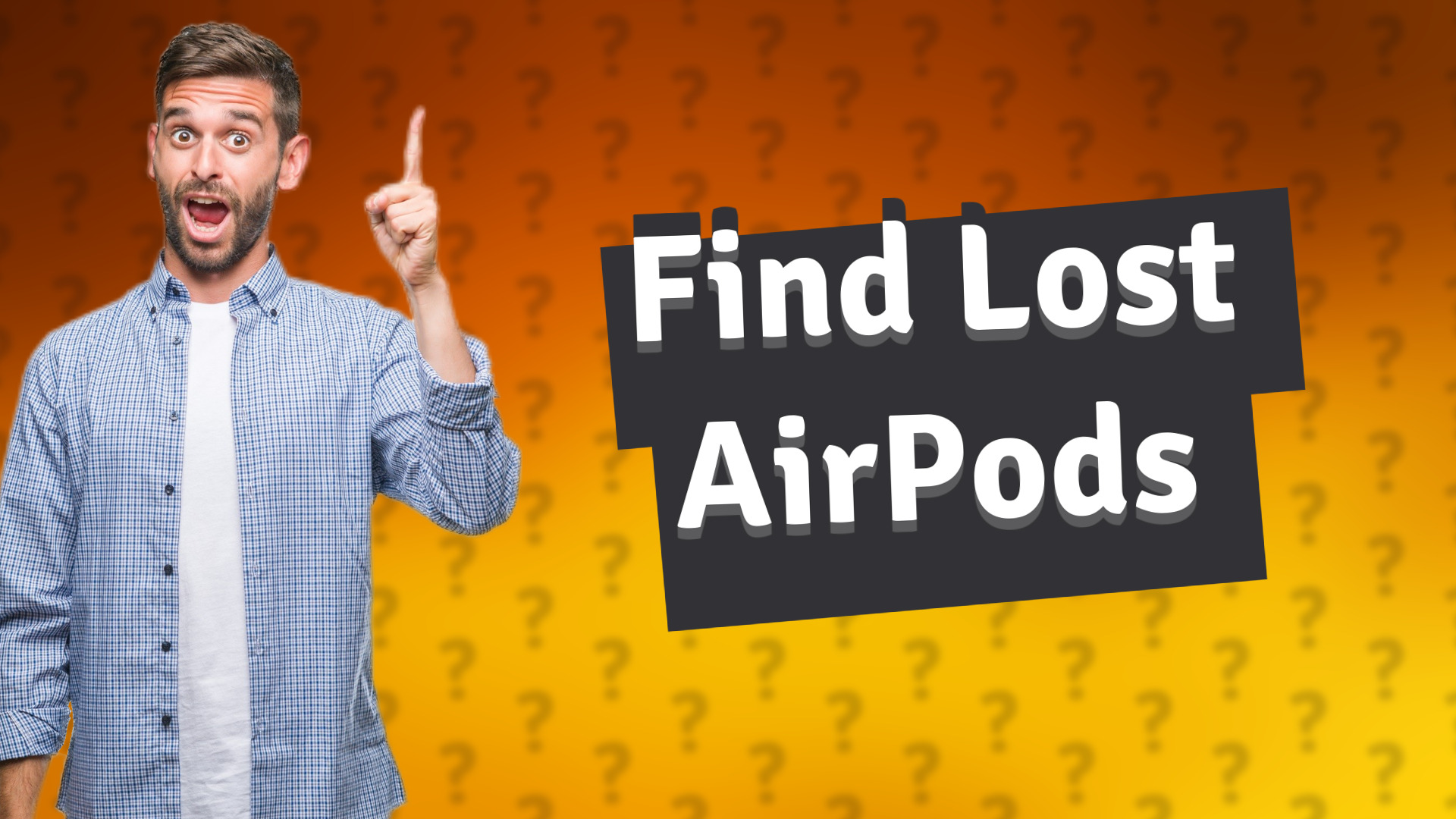 Find Lost AirPods
