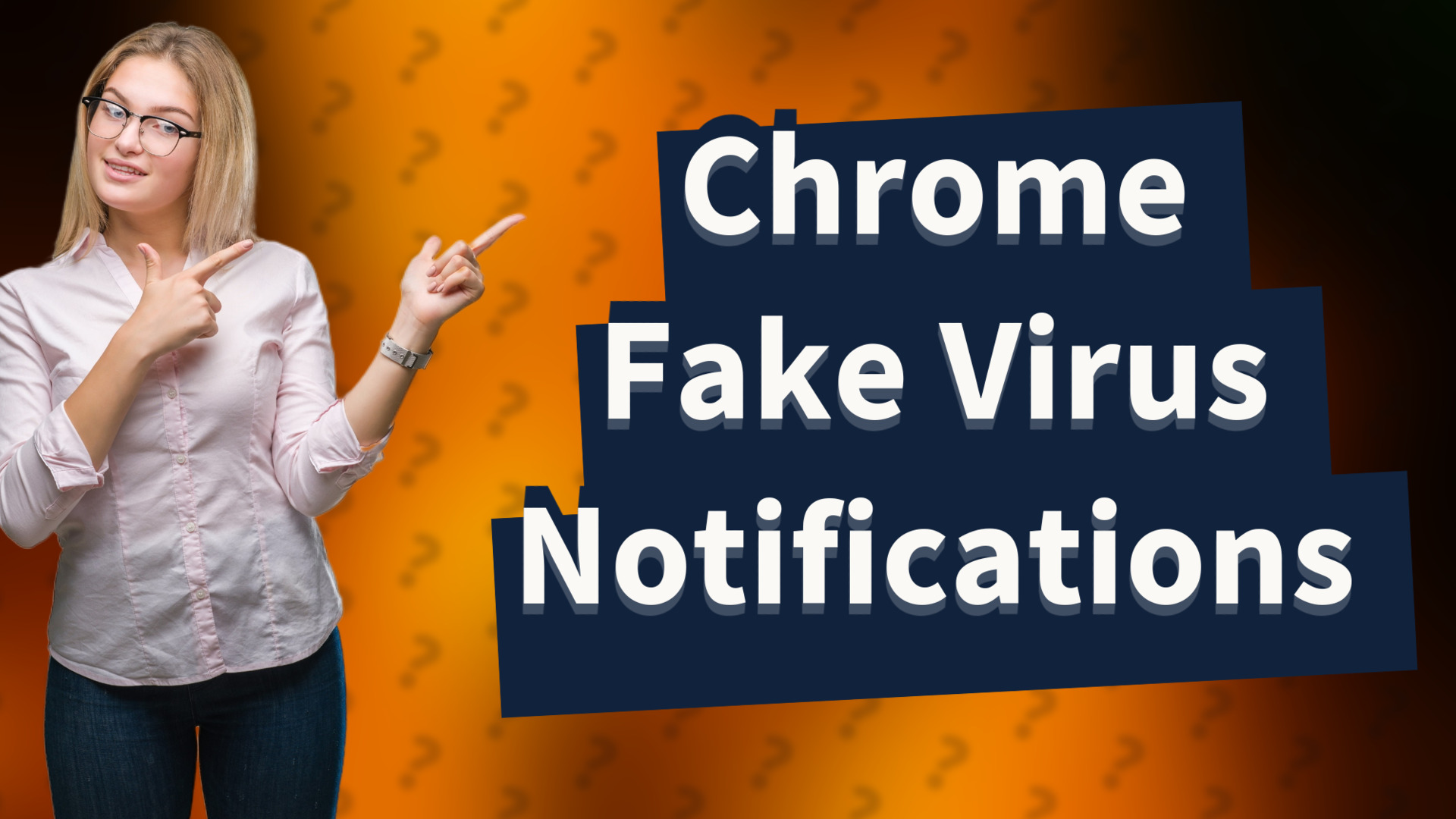 Chrome Fake Virus Notifications