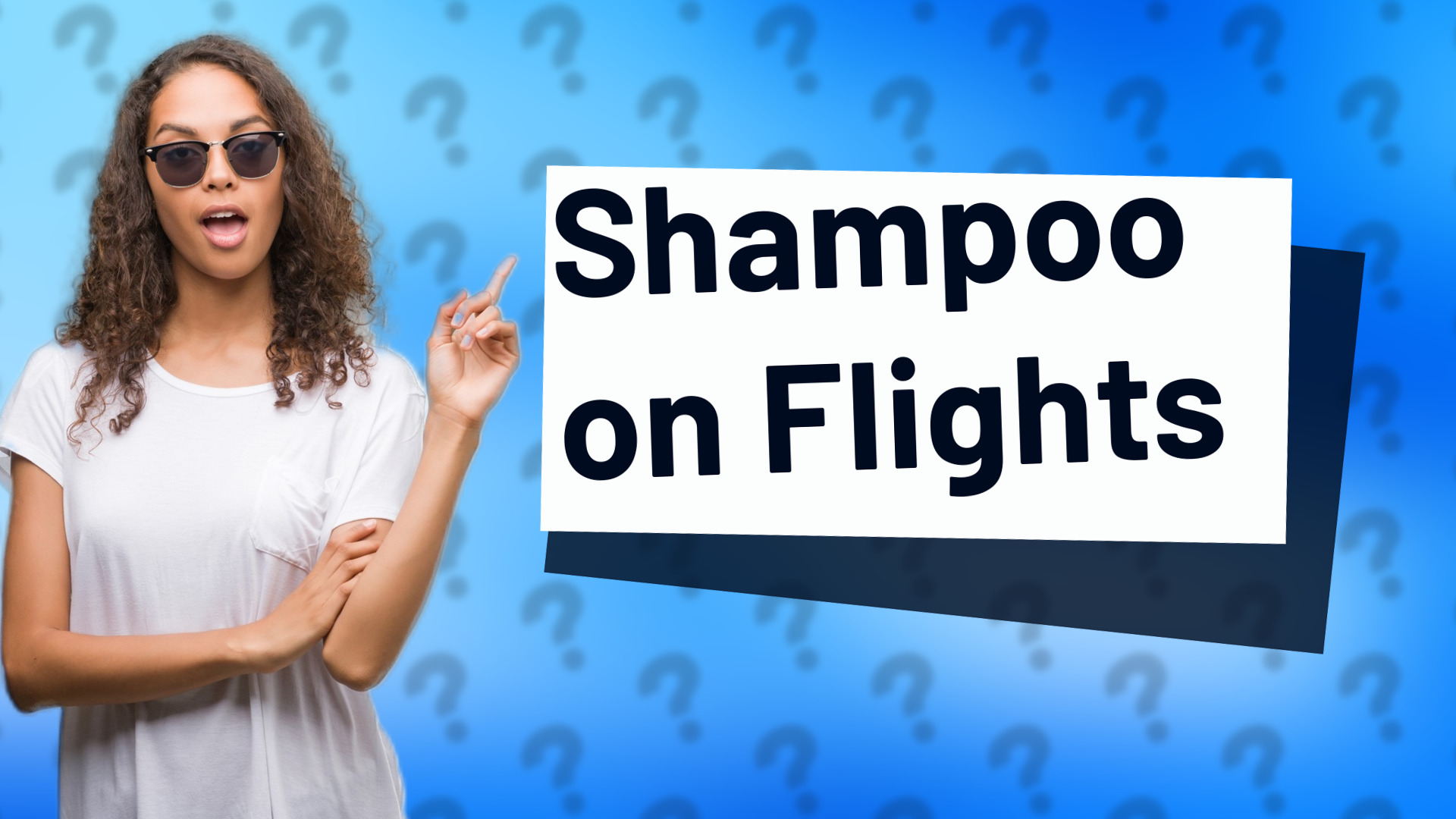 Shampoo on Flights