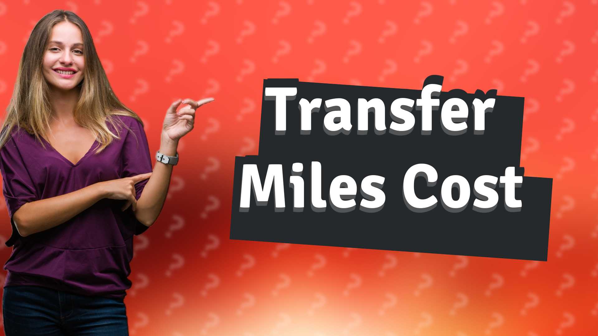Transfer Miles Cost
