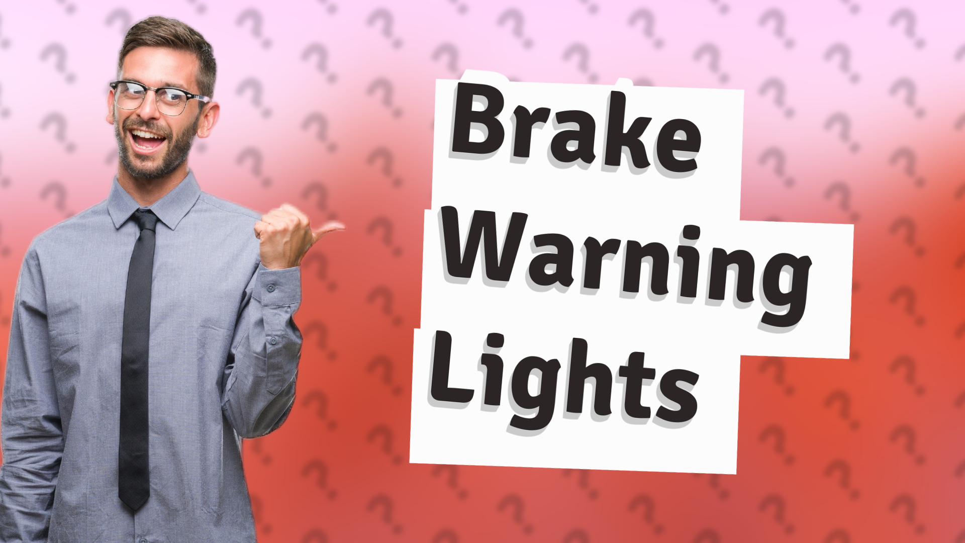 Brake Warning Lights