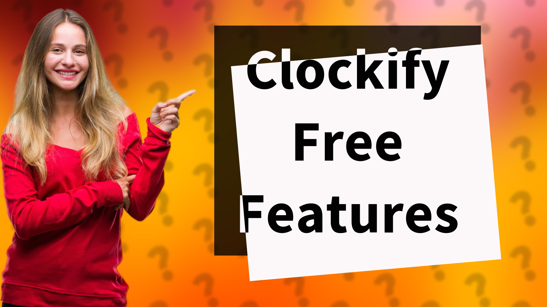 Clockify Free Features