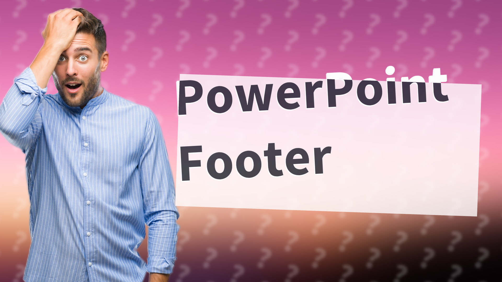 PowerPoint Footer