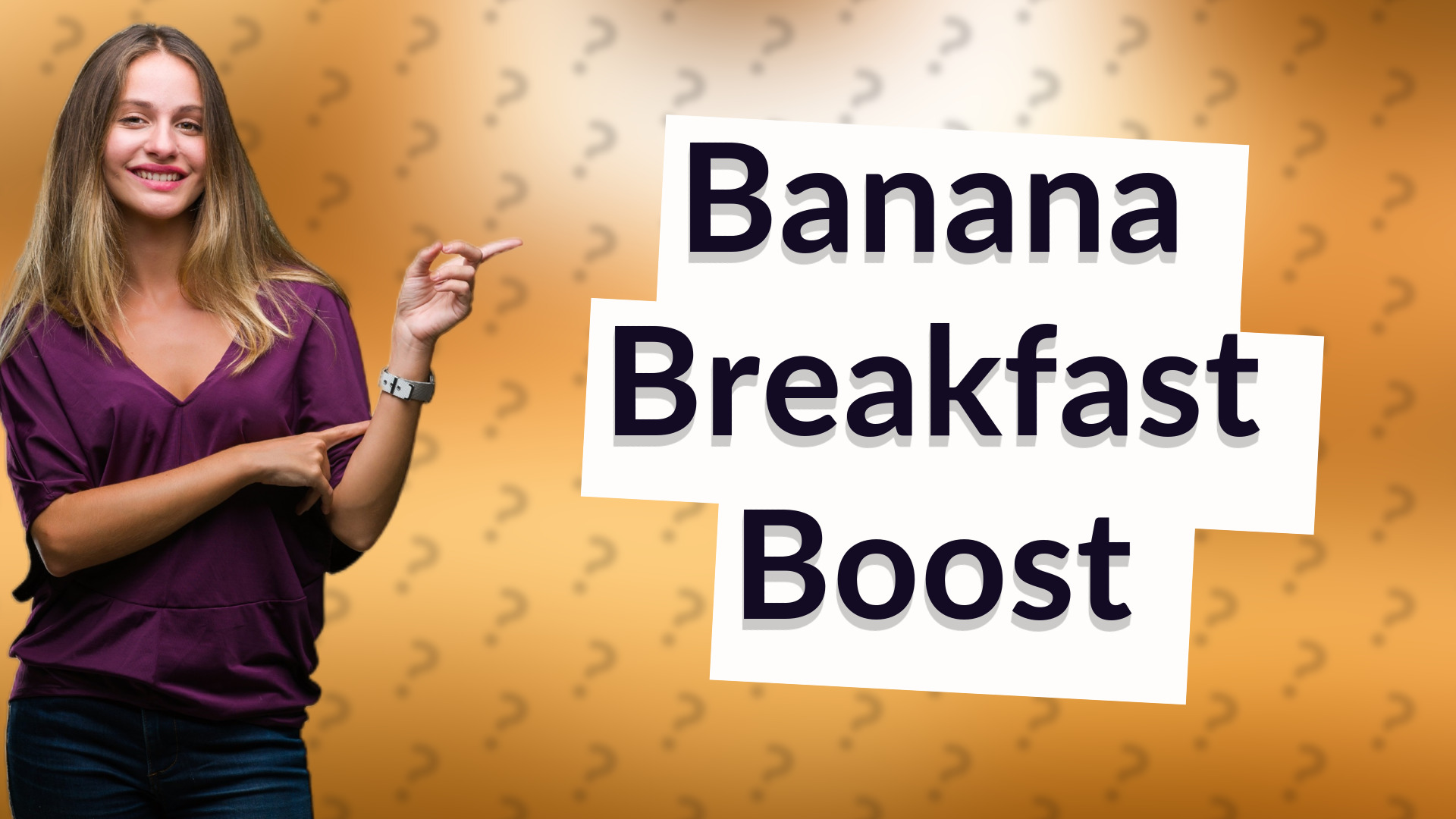 Banana Breakfast Boost