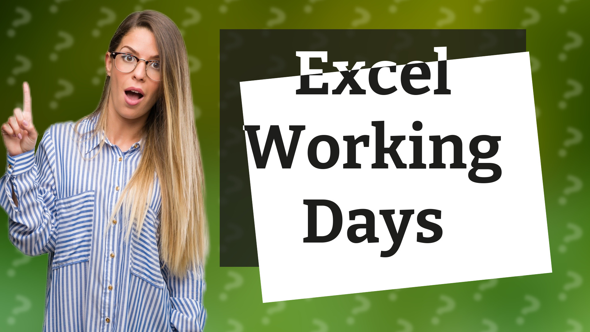 Excel Working Days