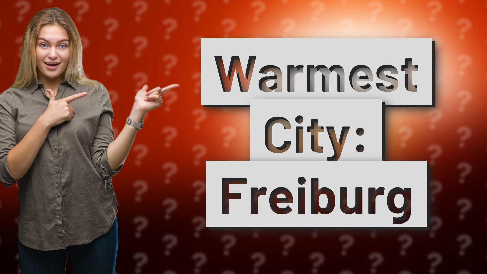 Warmest City: Freiburg