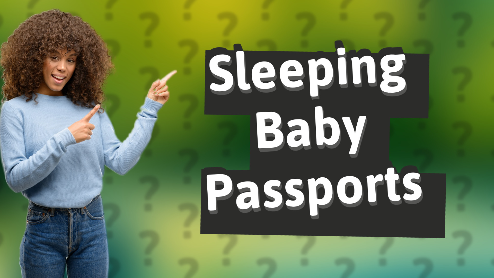 Sleeping Baby Passports