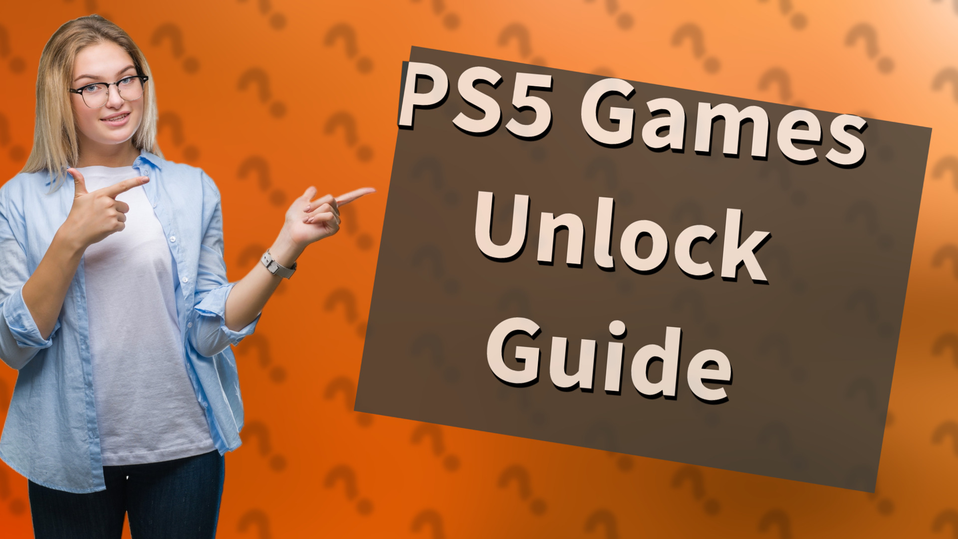 PS5 Games Unlock Guide