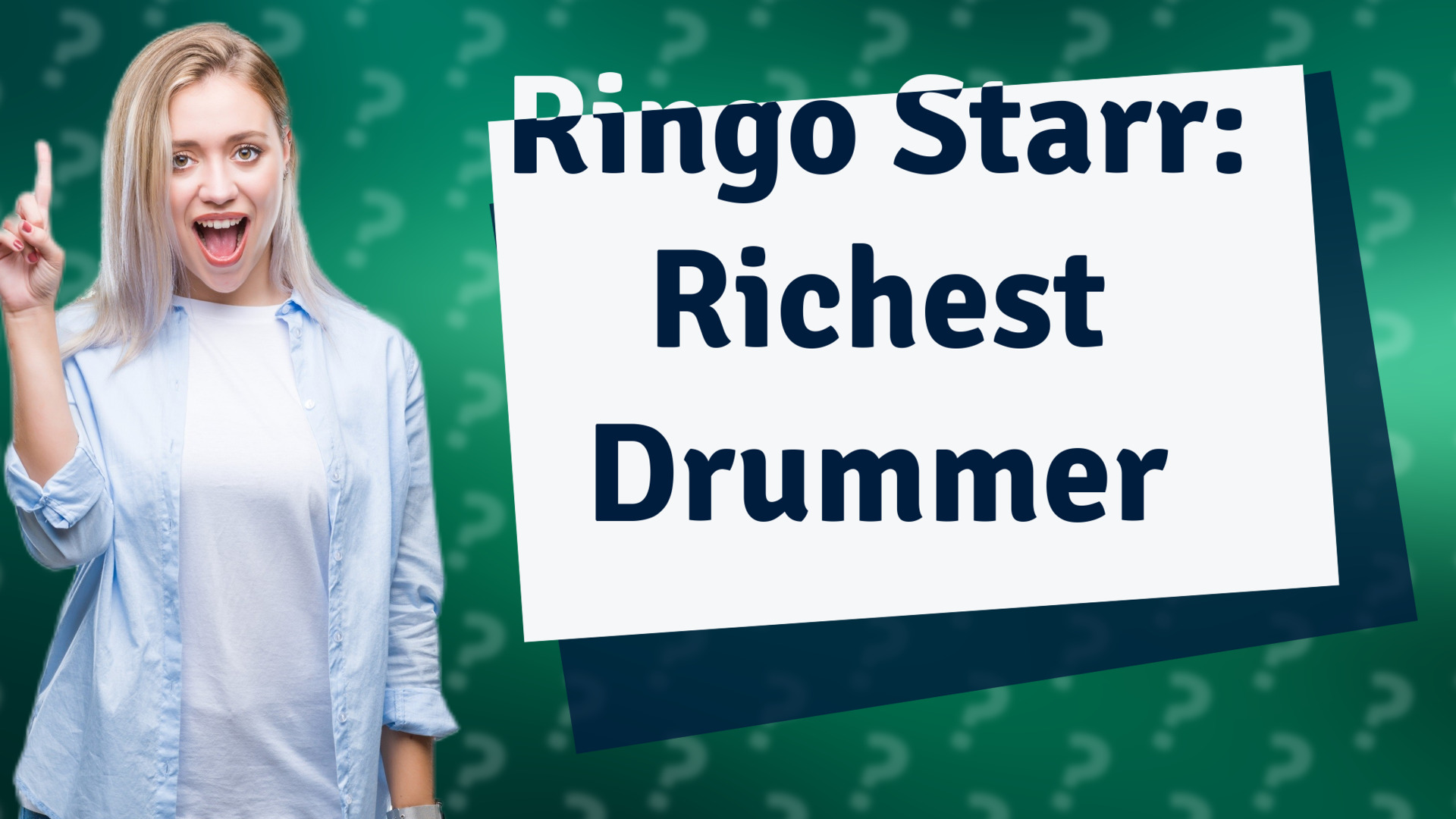 Ringo Starr: Richest Drummer