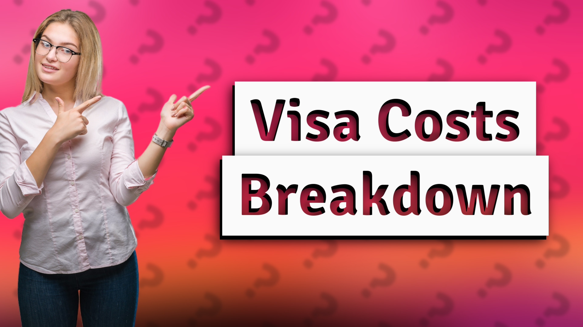 Visa Costs Breakdown