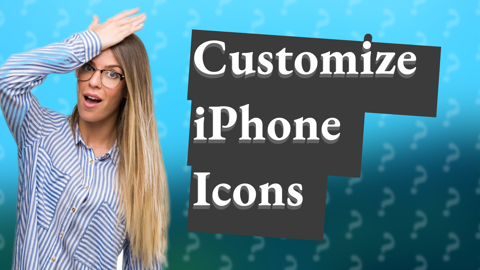 Customize iPhone Icons