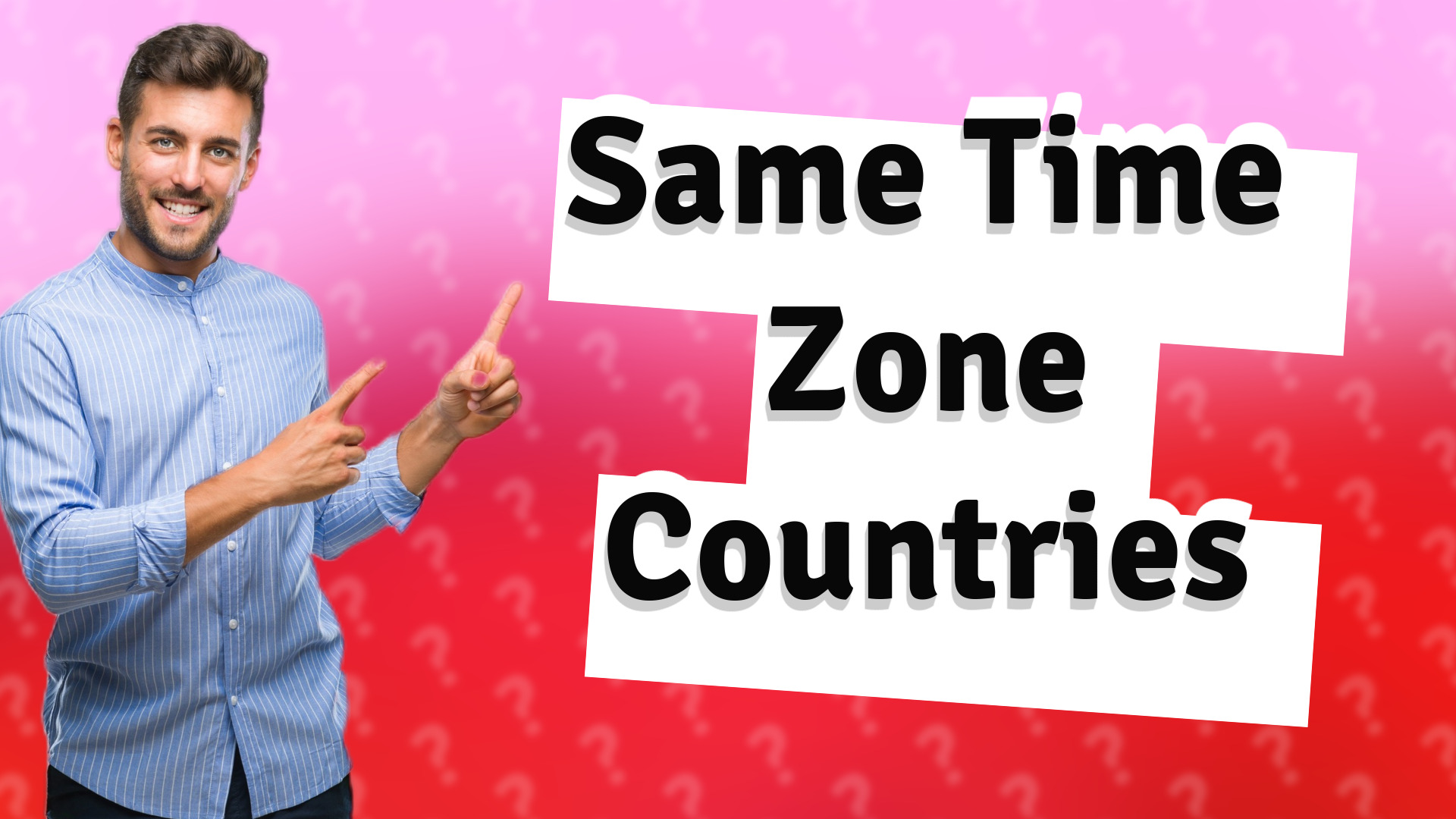 Same Time Zone Countries