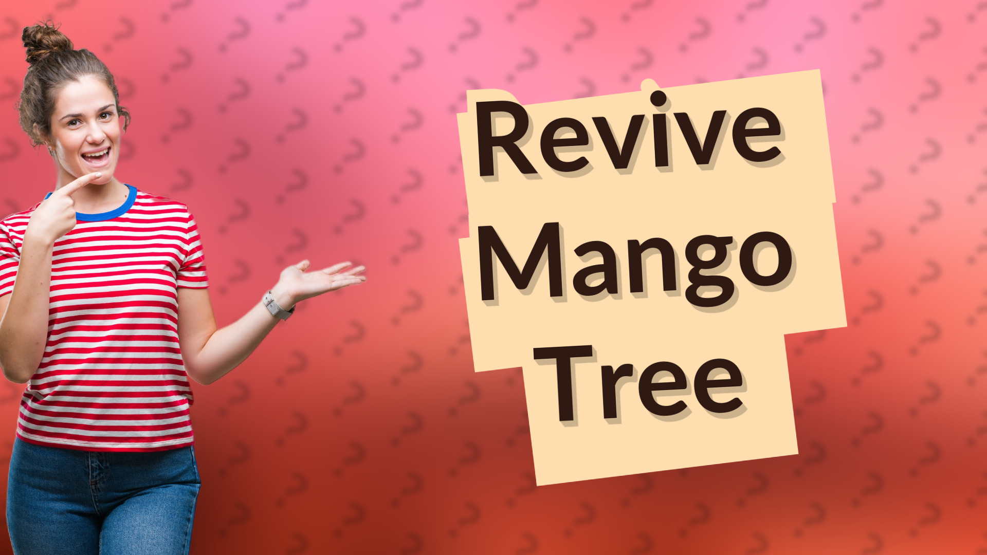 Revive Mango Tree