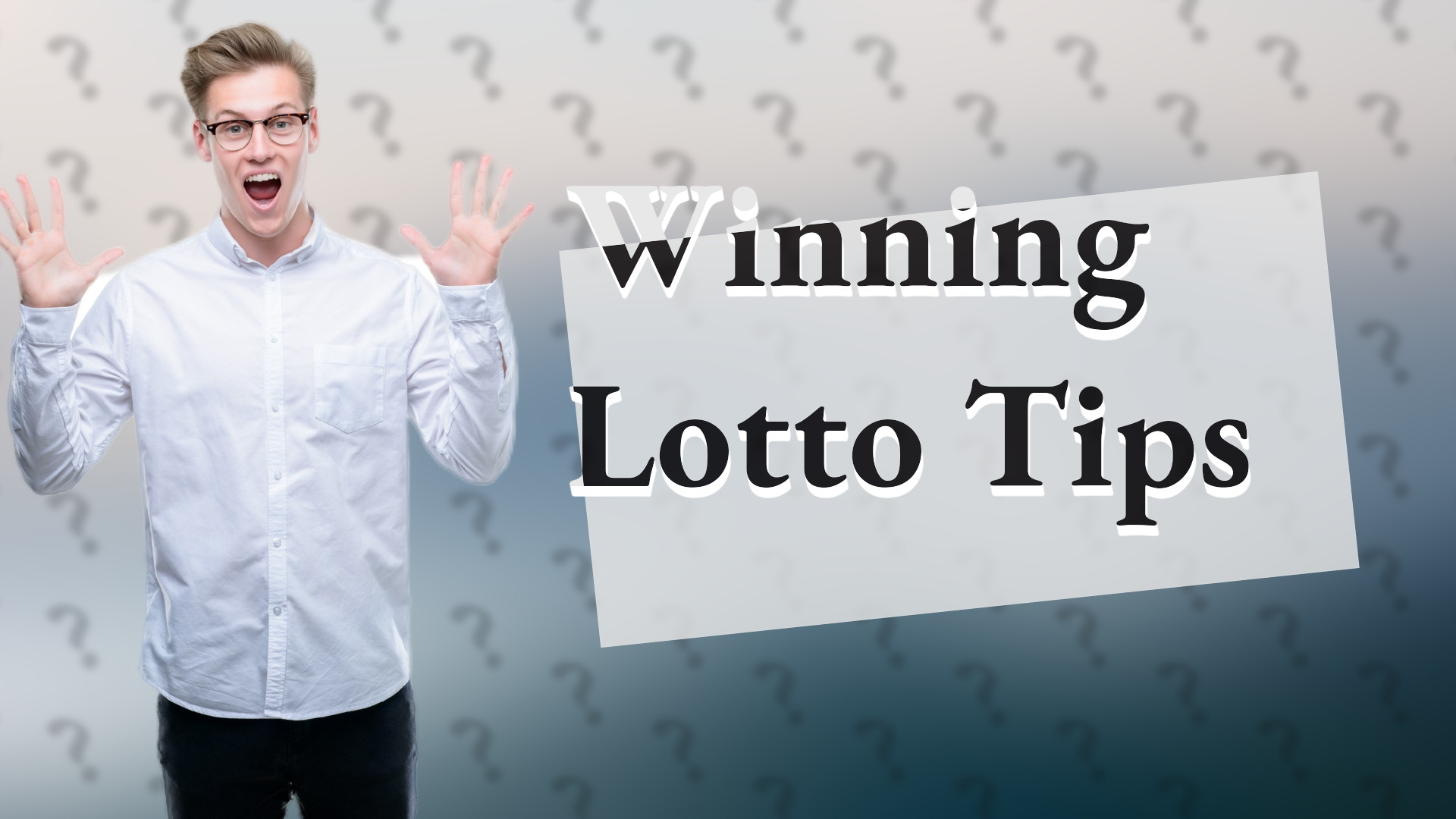 Winning Lotto Tips