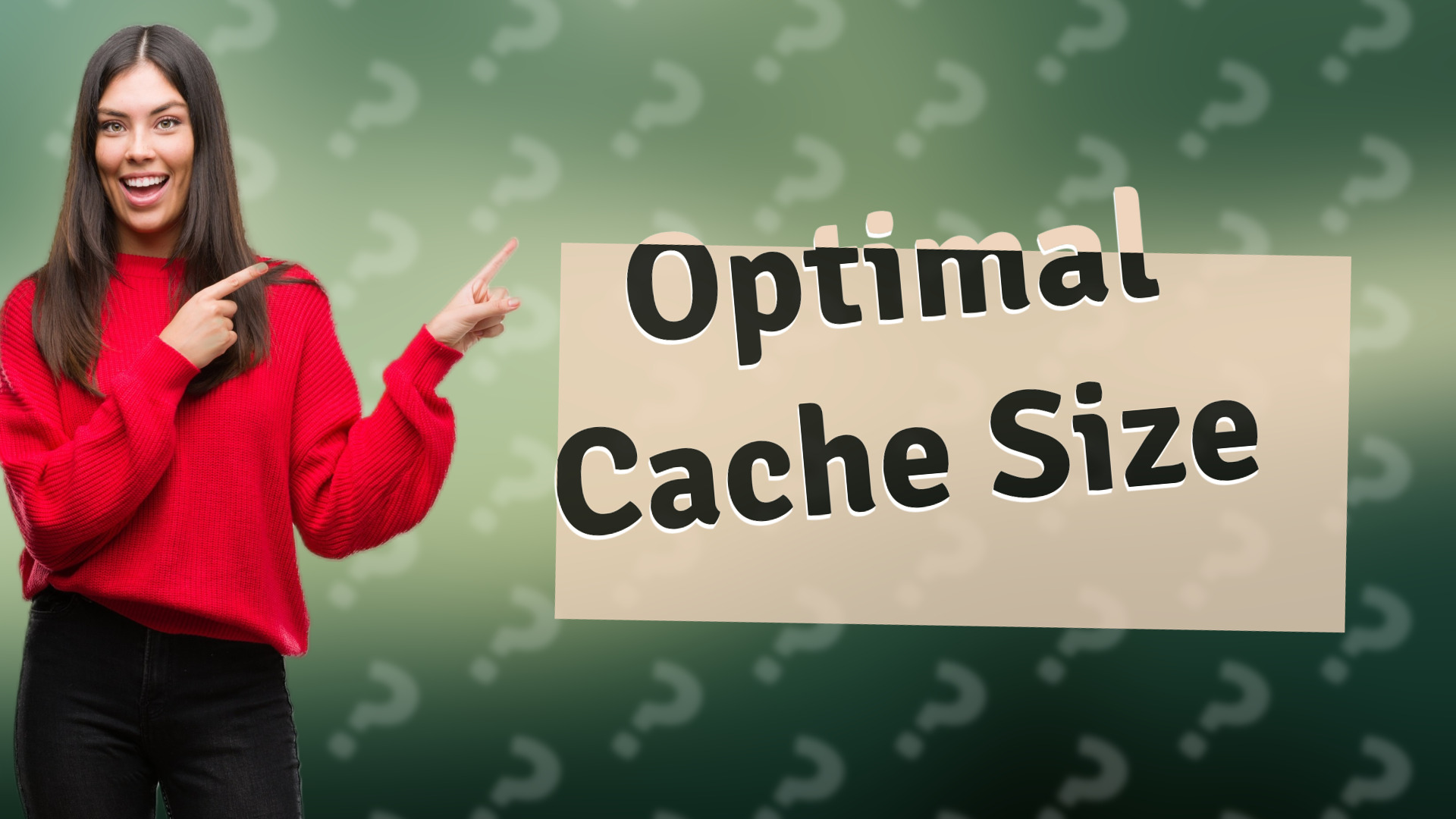 Optimal Cache Size