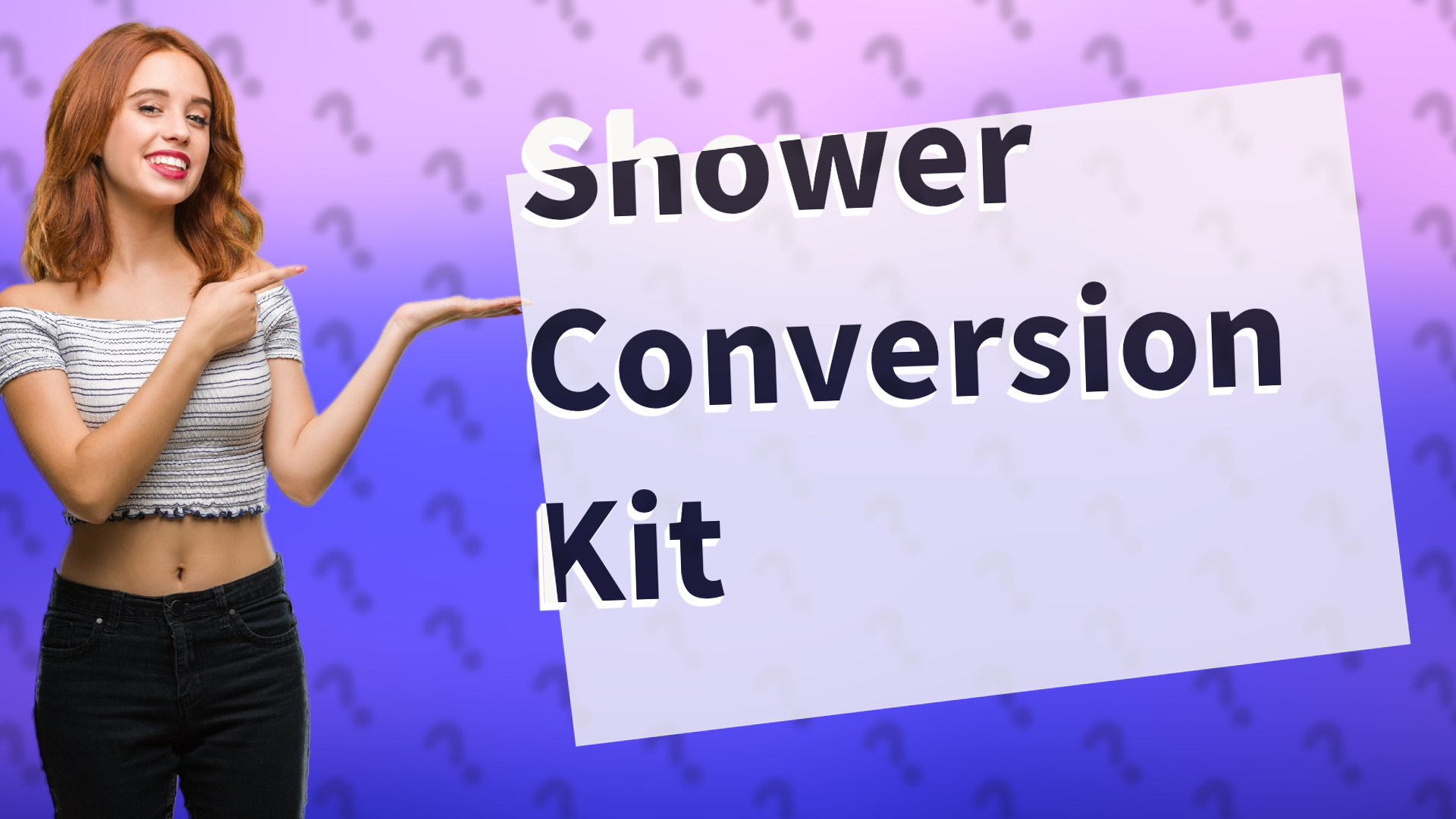 Shower Conversion Kit