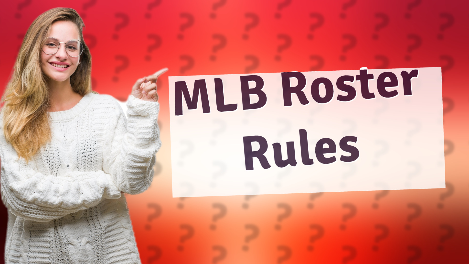 MLB Roster Rules